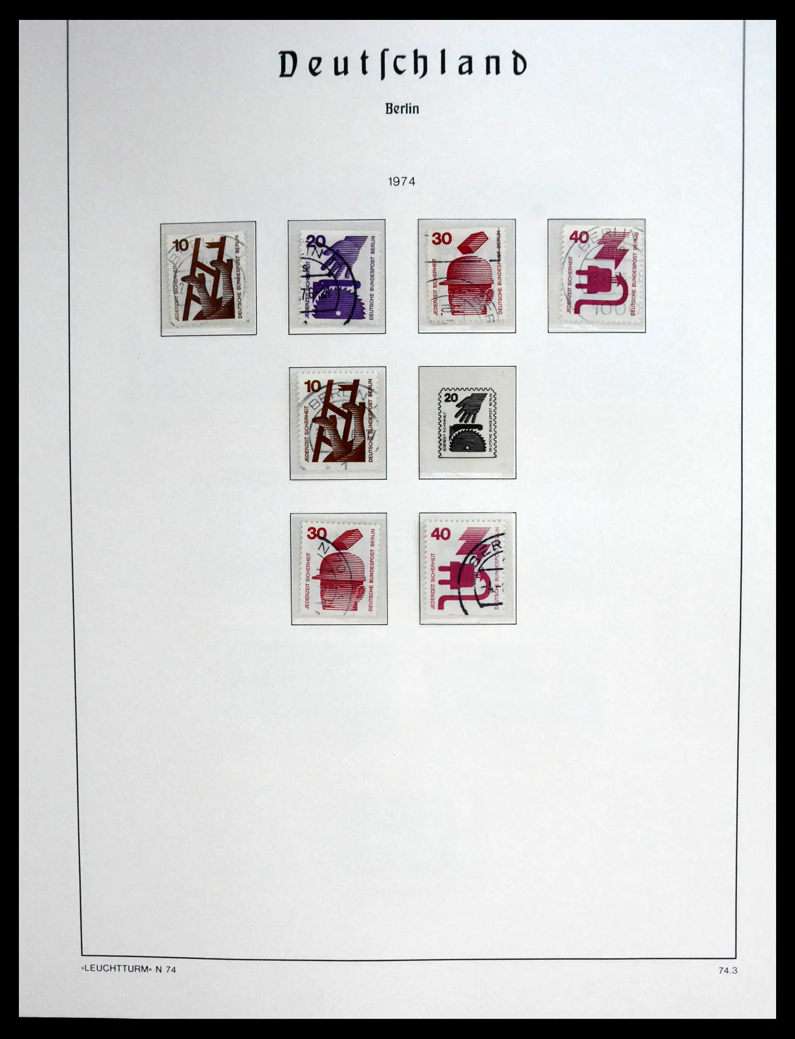 41171 0048 - Stamp collection 41171 Berlin nearly complete 1948-1982.