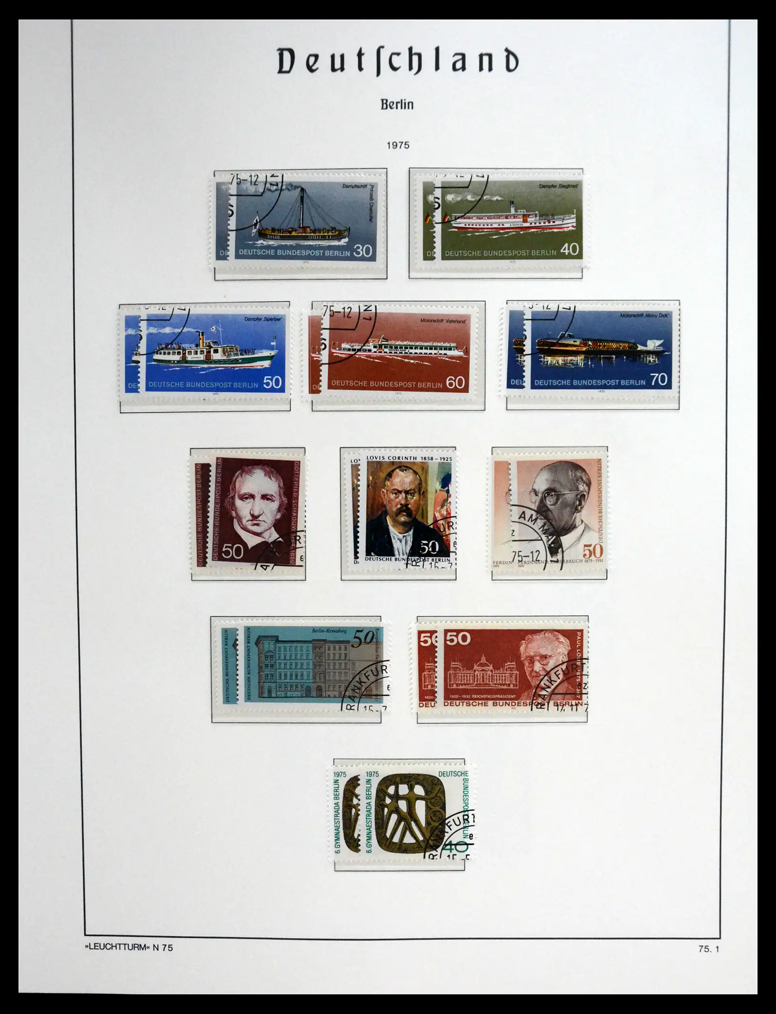 41171 0049 - Stamp collection 41171 Berlin nearly complete 1948-1982.
