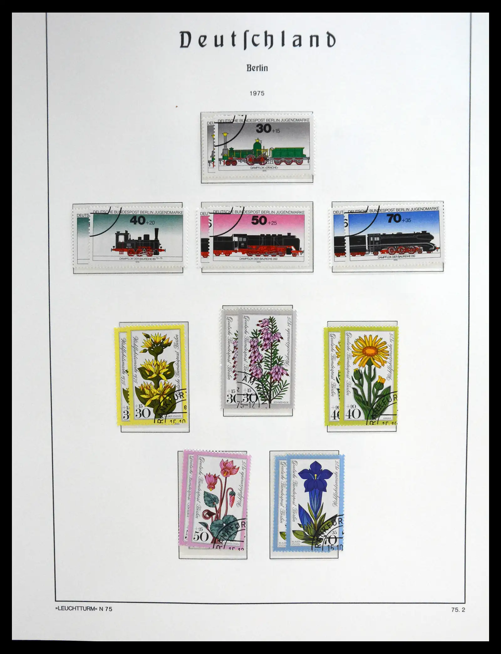 41171 0050 - Stamp collection 41171 Berlin nearly complete 1948-1982.