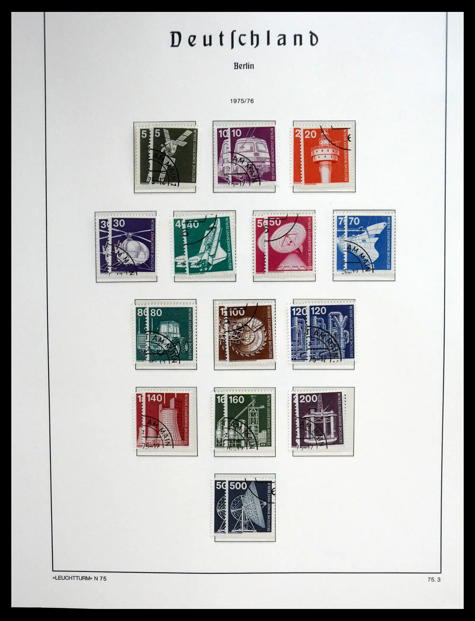 41171 0051 - Stamp collection 41171 Berlin nearly complete 1948-1982.
