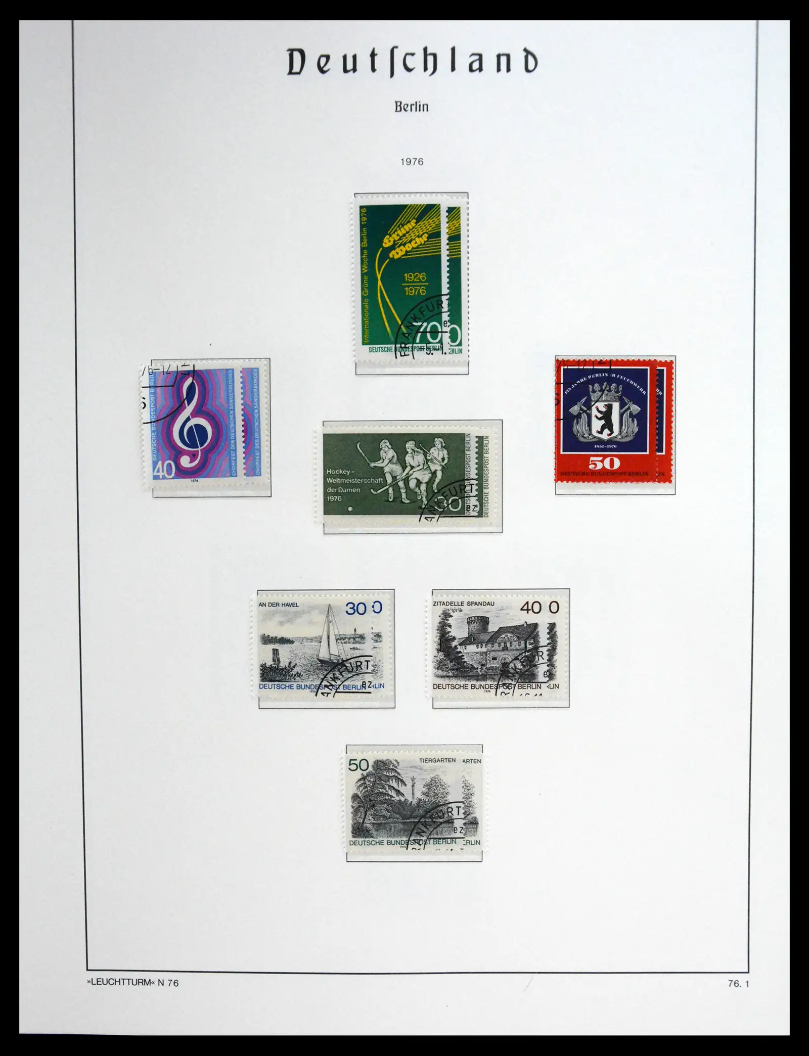 41171 0052 - Stamp collection 41171 Berlin nearly complete 1948-1982.