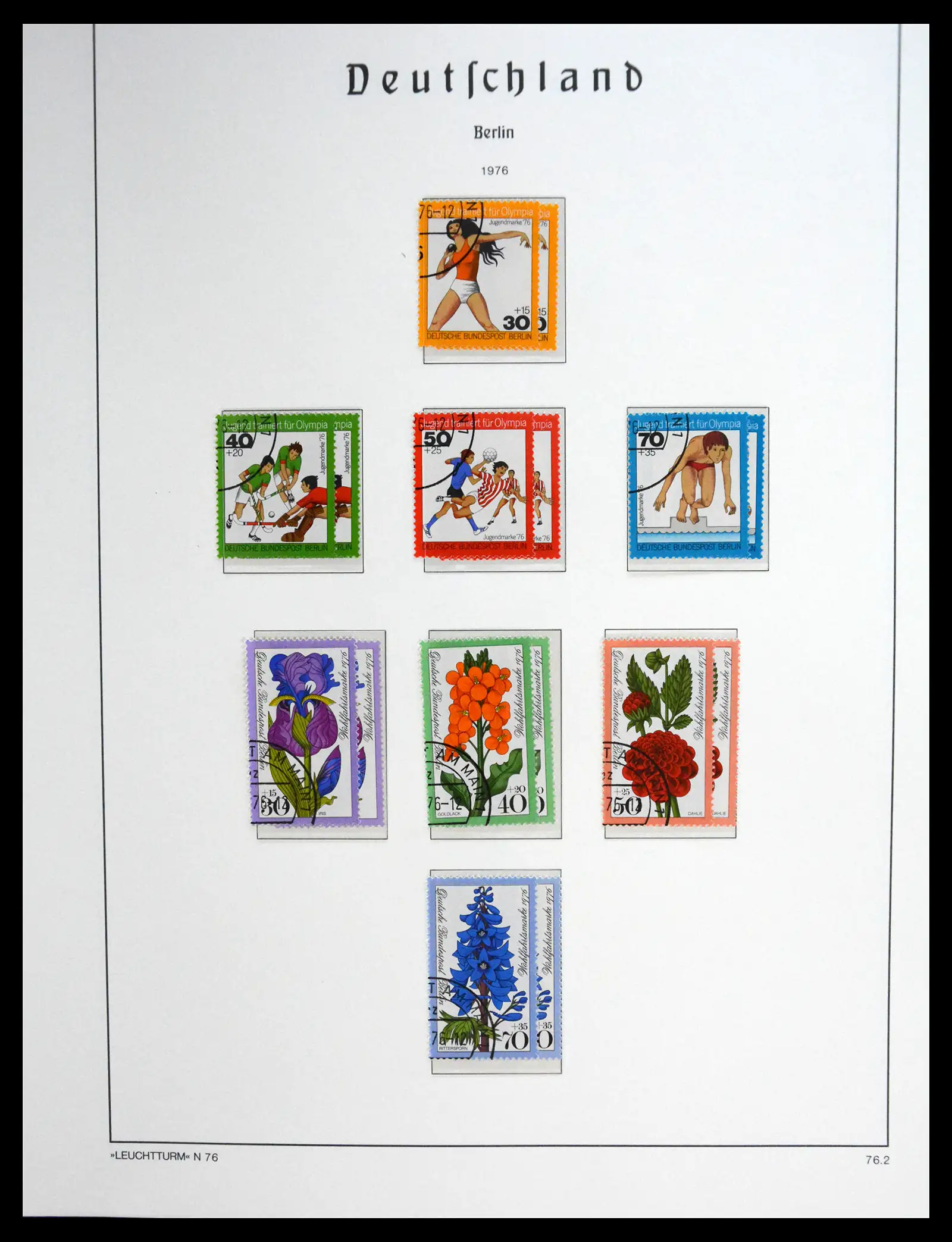 41171 0053 - Stamp collection 41171 Berlin nearly complete 1948-1982.