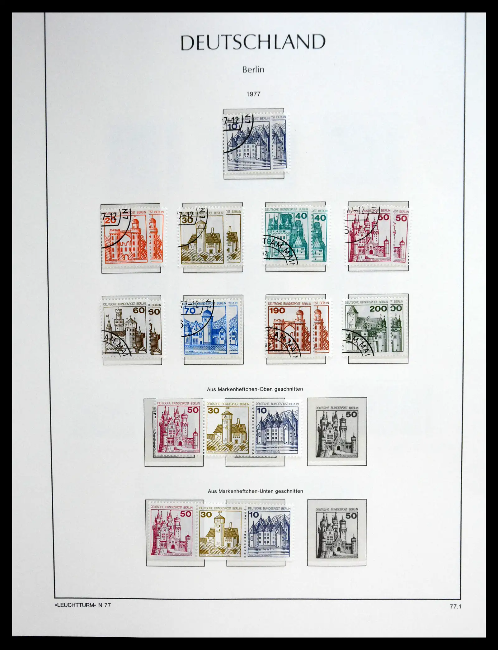 41171 0055 - Stamp collection 41171 Berlin nearly complete 1948-1982.