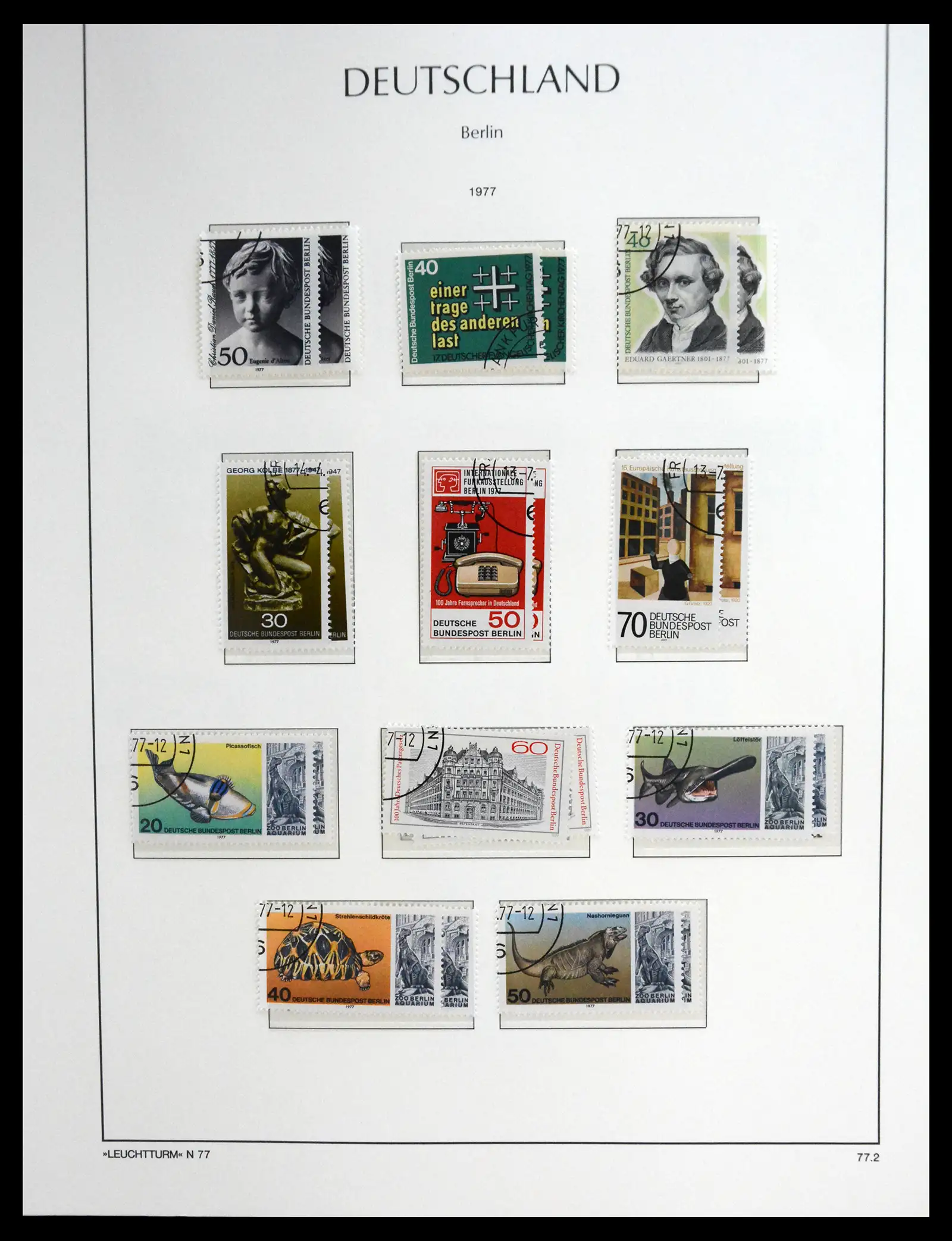41171 0056 - Stamp collection 41171 Berlin nearly complete 1948-1982.