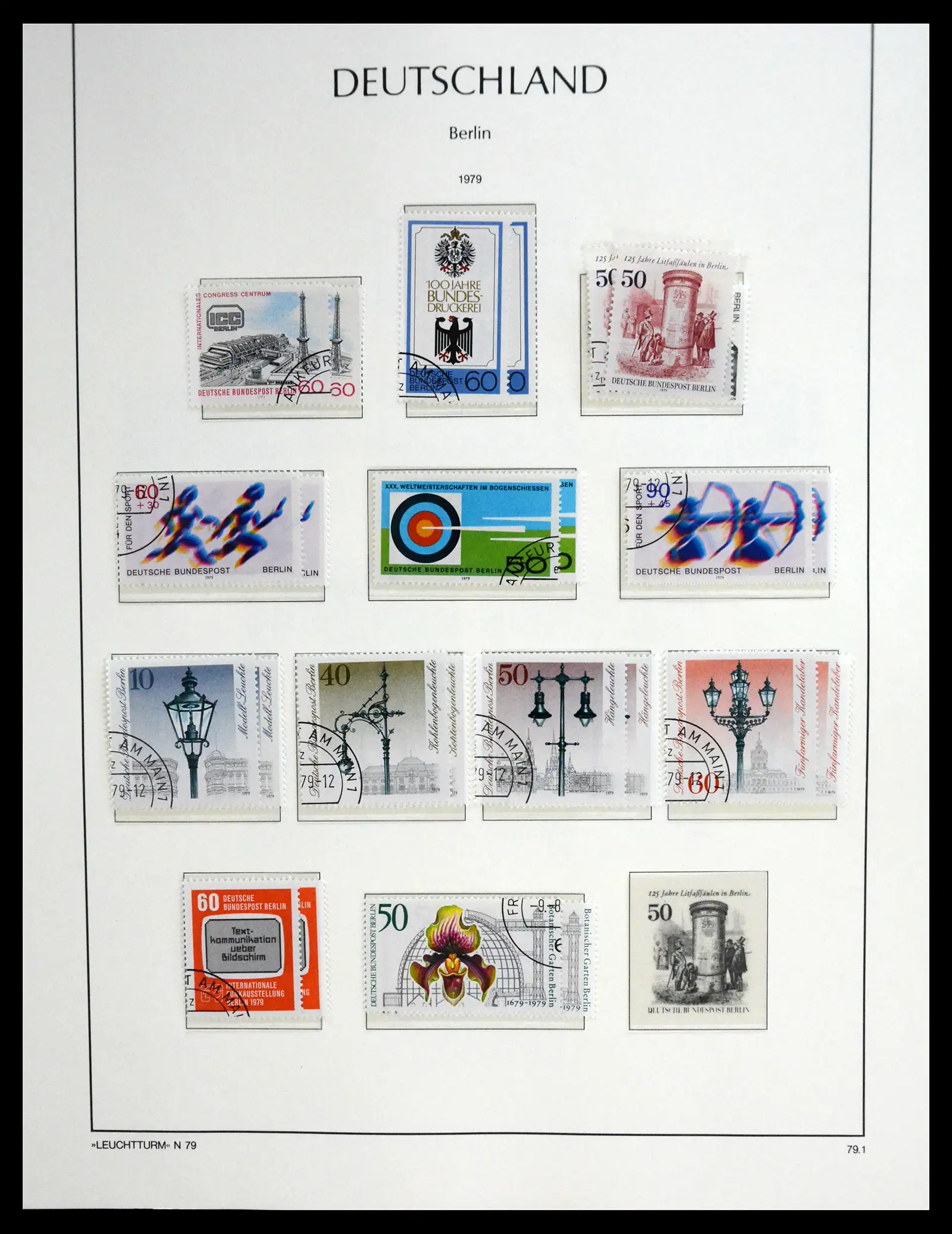 41171 0062 - Stamp collection 41171 Berlin nearly complete 1948-1982.