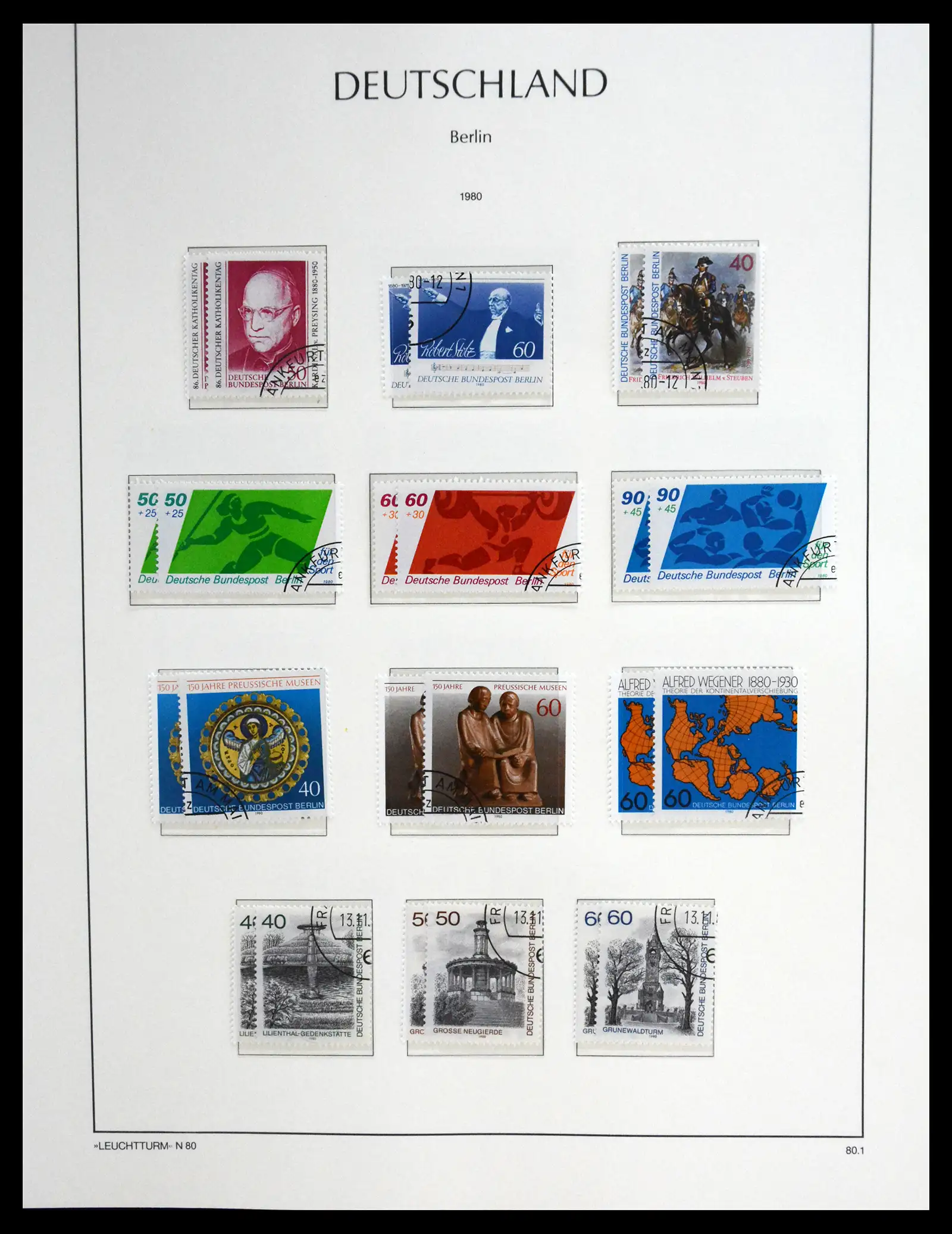 41171 0066 - Stamp collection 41171 Berlin nearly complete 1948-1982.