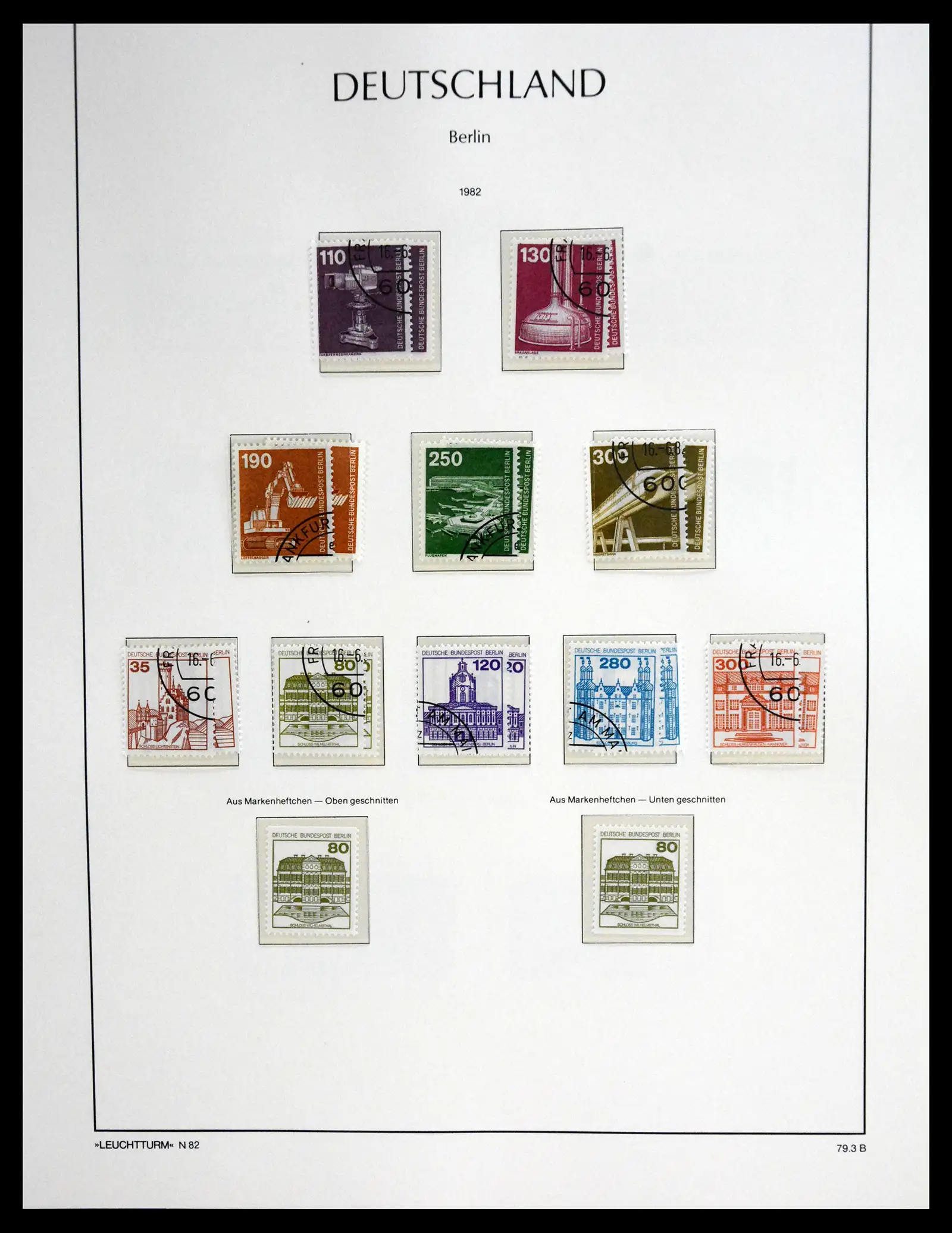 41171 0070 - Stamp collection 41171 Berlin nearly complete 1948-1982.