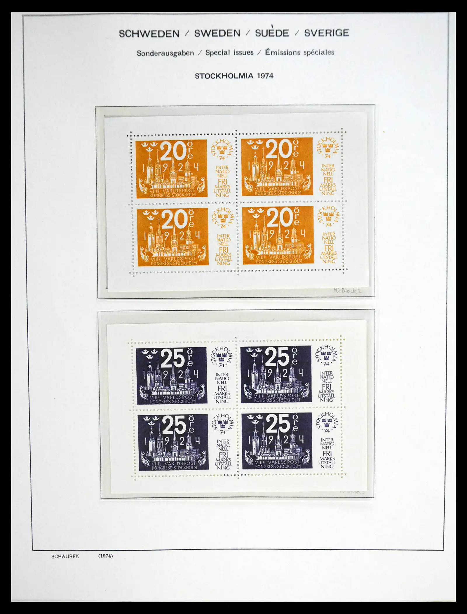 41172 0087 - Postzegelverzameling 41172 Zweden 1855-1974.