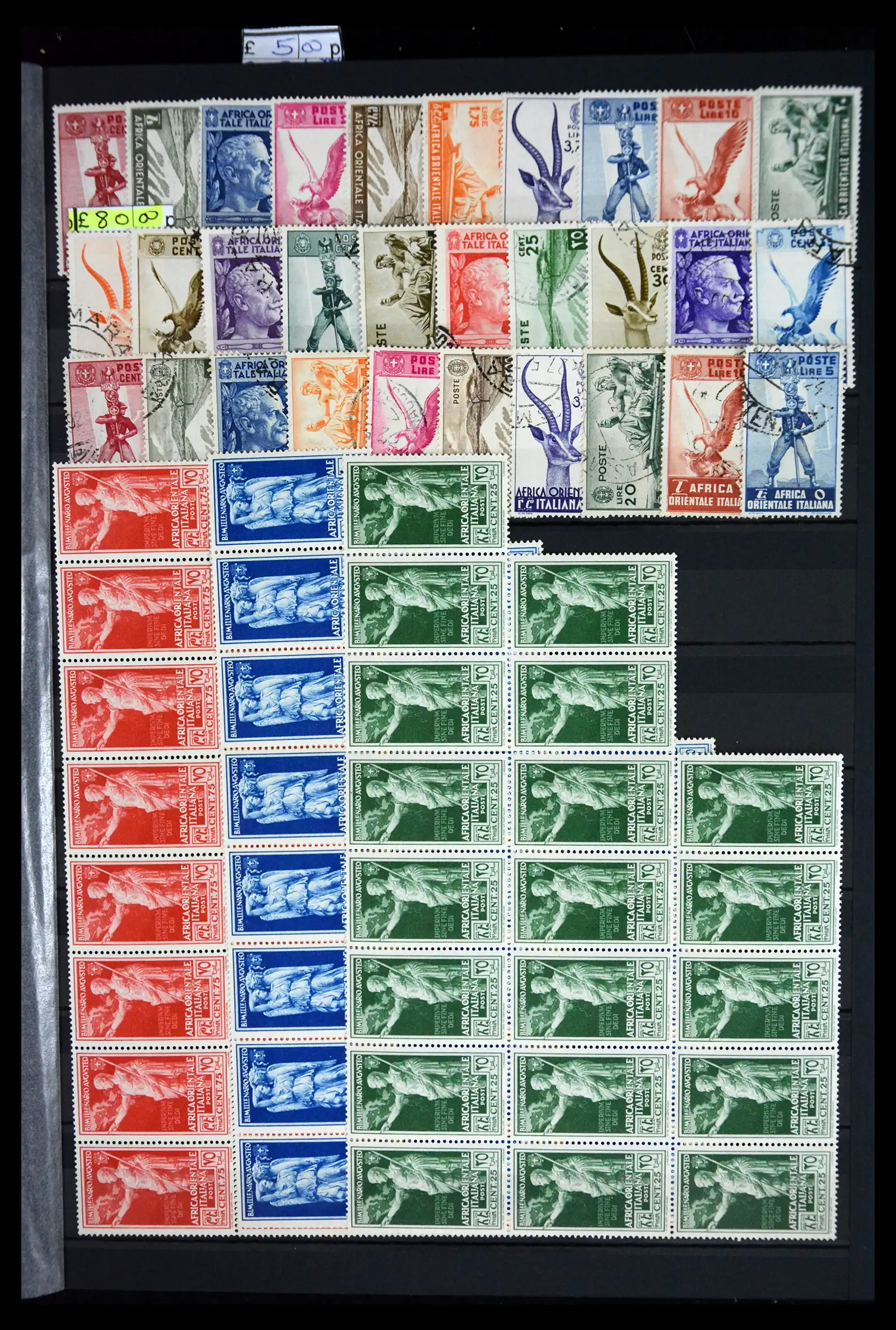 41175 0003 - Stamp collection 41175 Italian colonies 1895-1944.