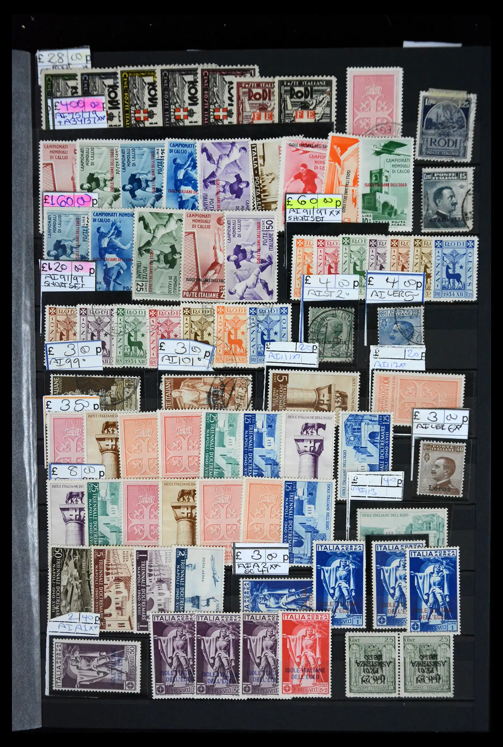 41175 0015 - Stamp collection 41175 Italian colonies 1895-1944.