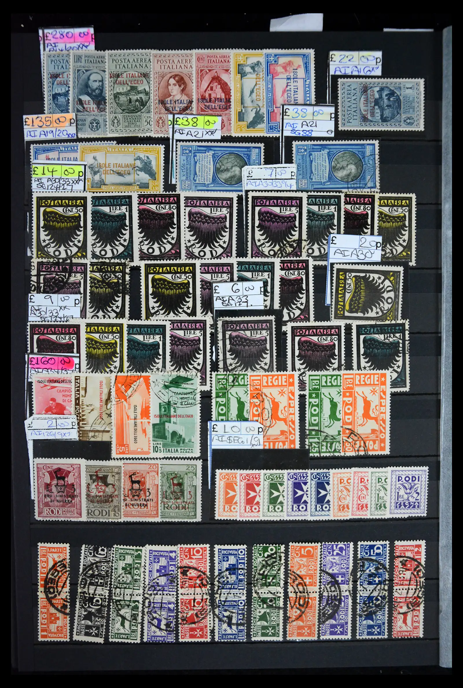 41175 0016 - Stamp collection 41175 Italian colonies 1895-1944.