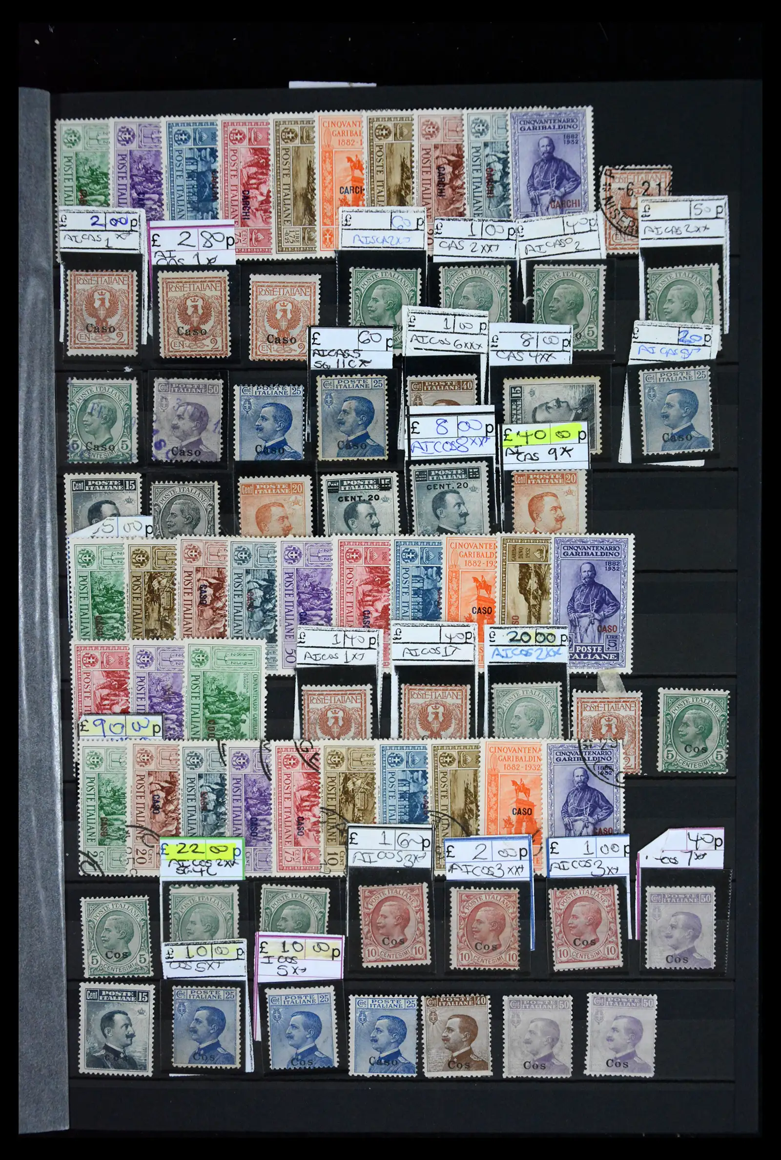 41175 0019 - Stamp collection 41175 Italian colonies 1895-1944.