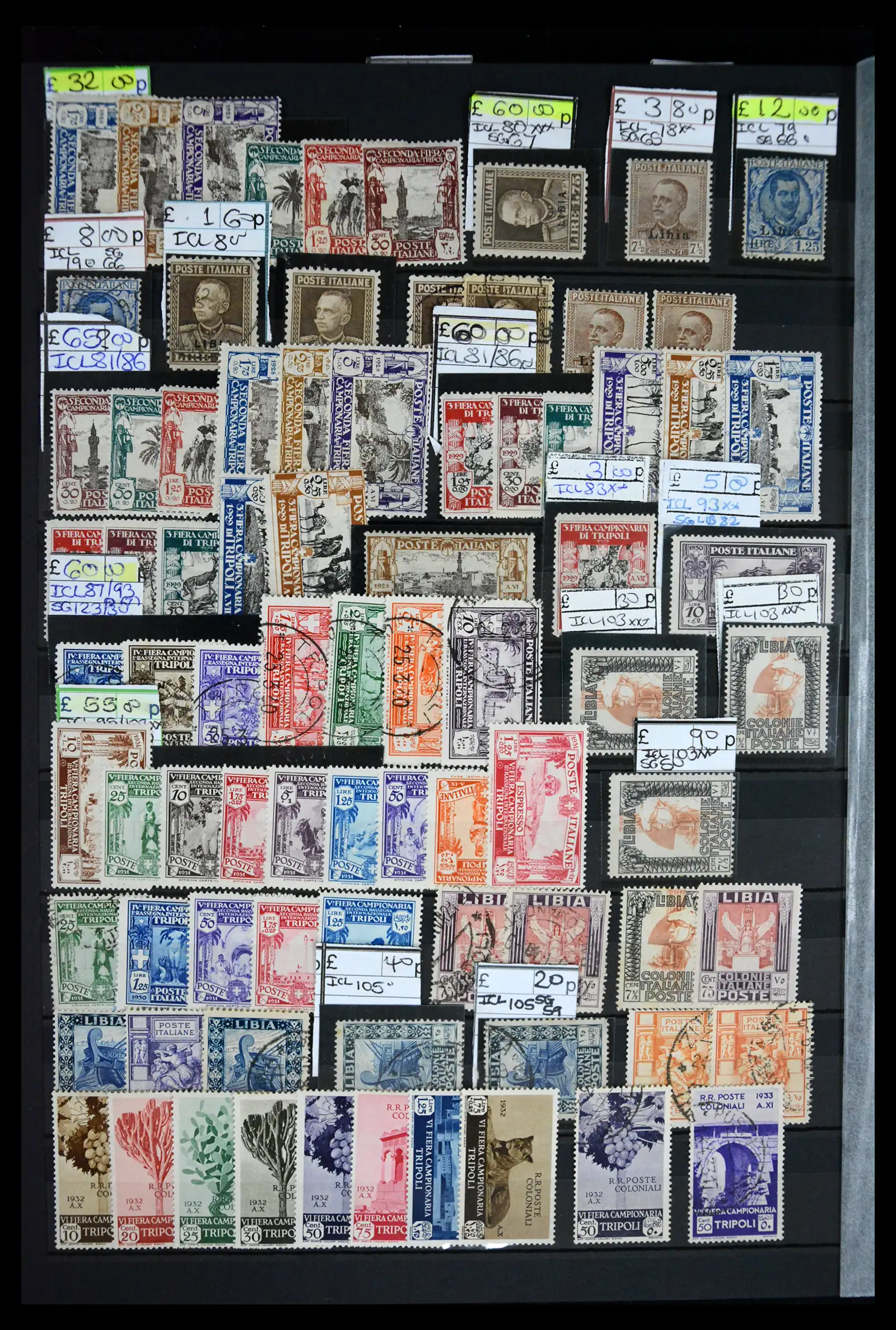 41175 0042 - Postzegelverzameling 41175 Italiaanse koloniën 1895-1944.