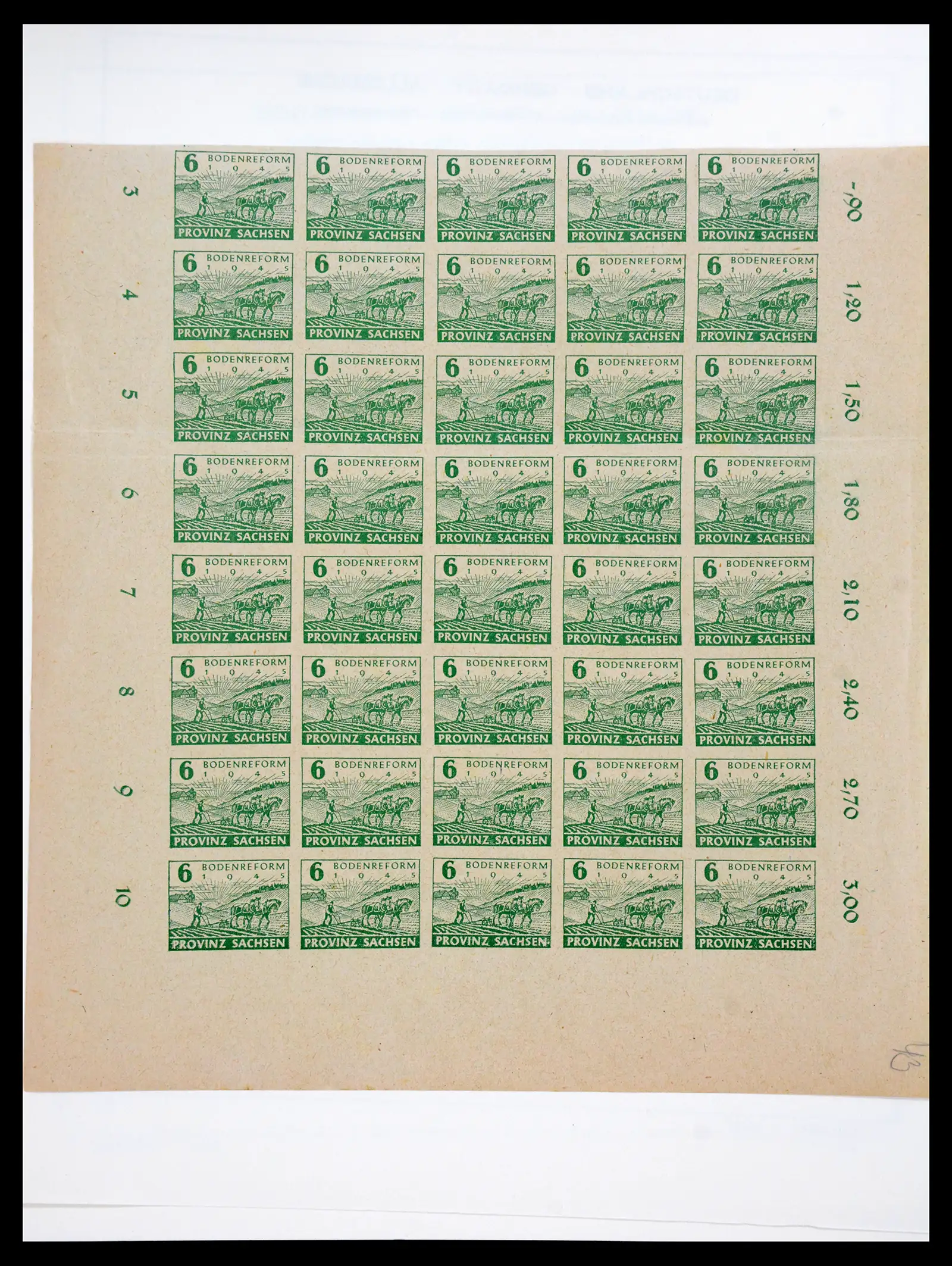 41177 0029 - Postzegelverzameling 41177 Duitsland sovjet zone 1945-1949.