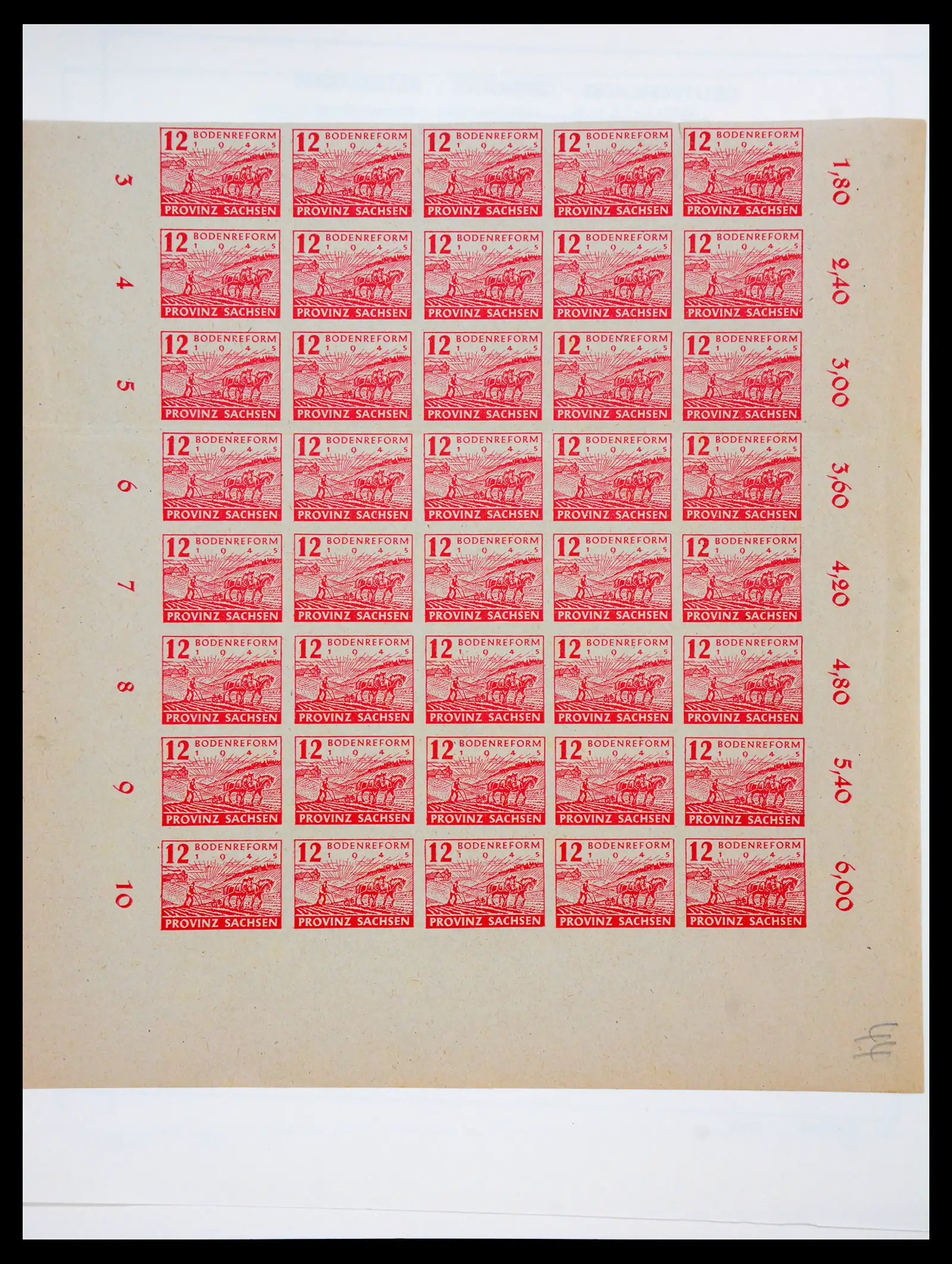 41177 0030 - Postzegelverzameling 41177 Duitsland sovjet zone 1945-1949.