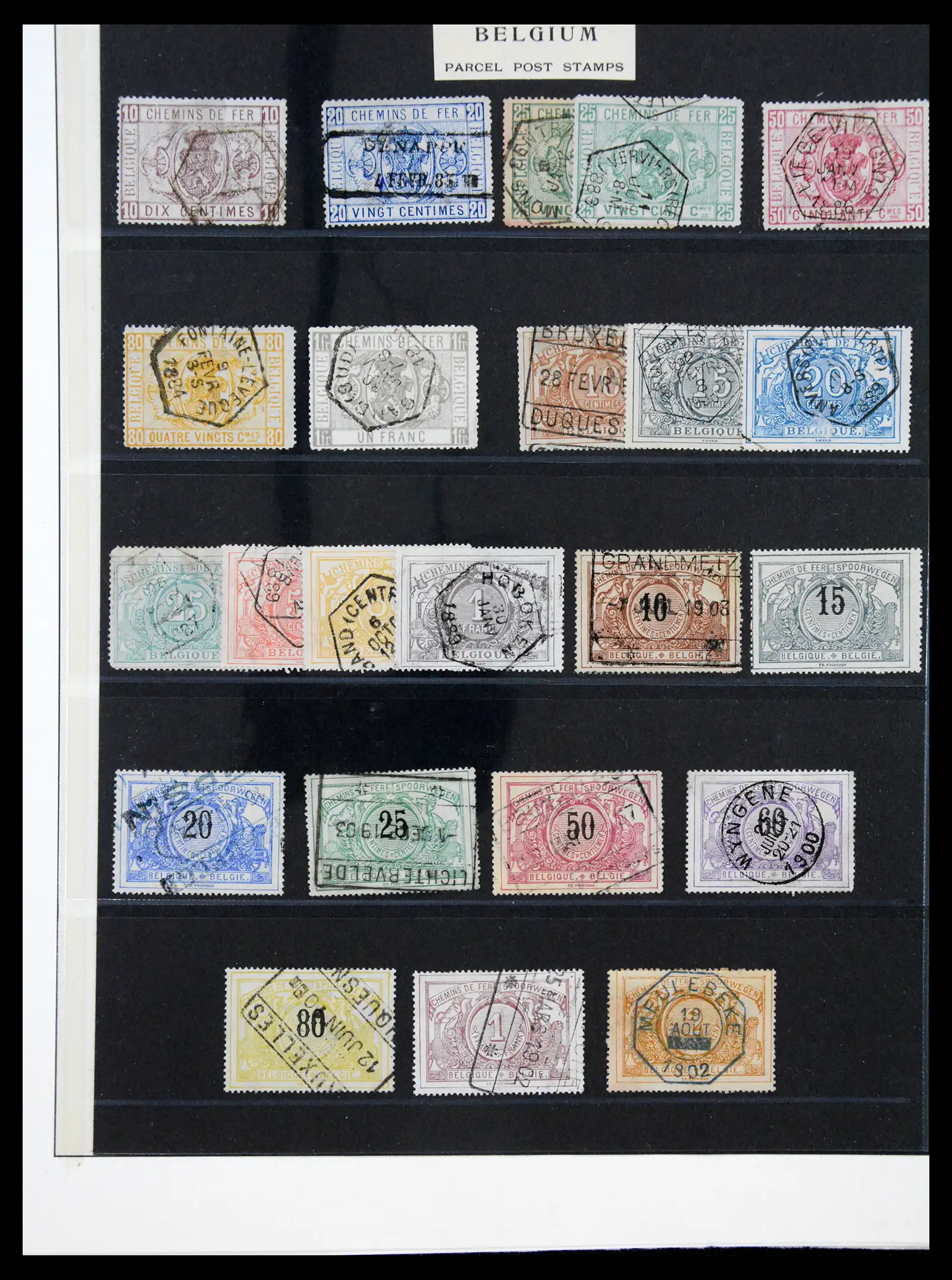 41180 0032 - Postzegelverzameling 41180 België en Congo 1849-1950.