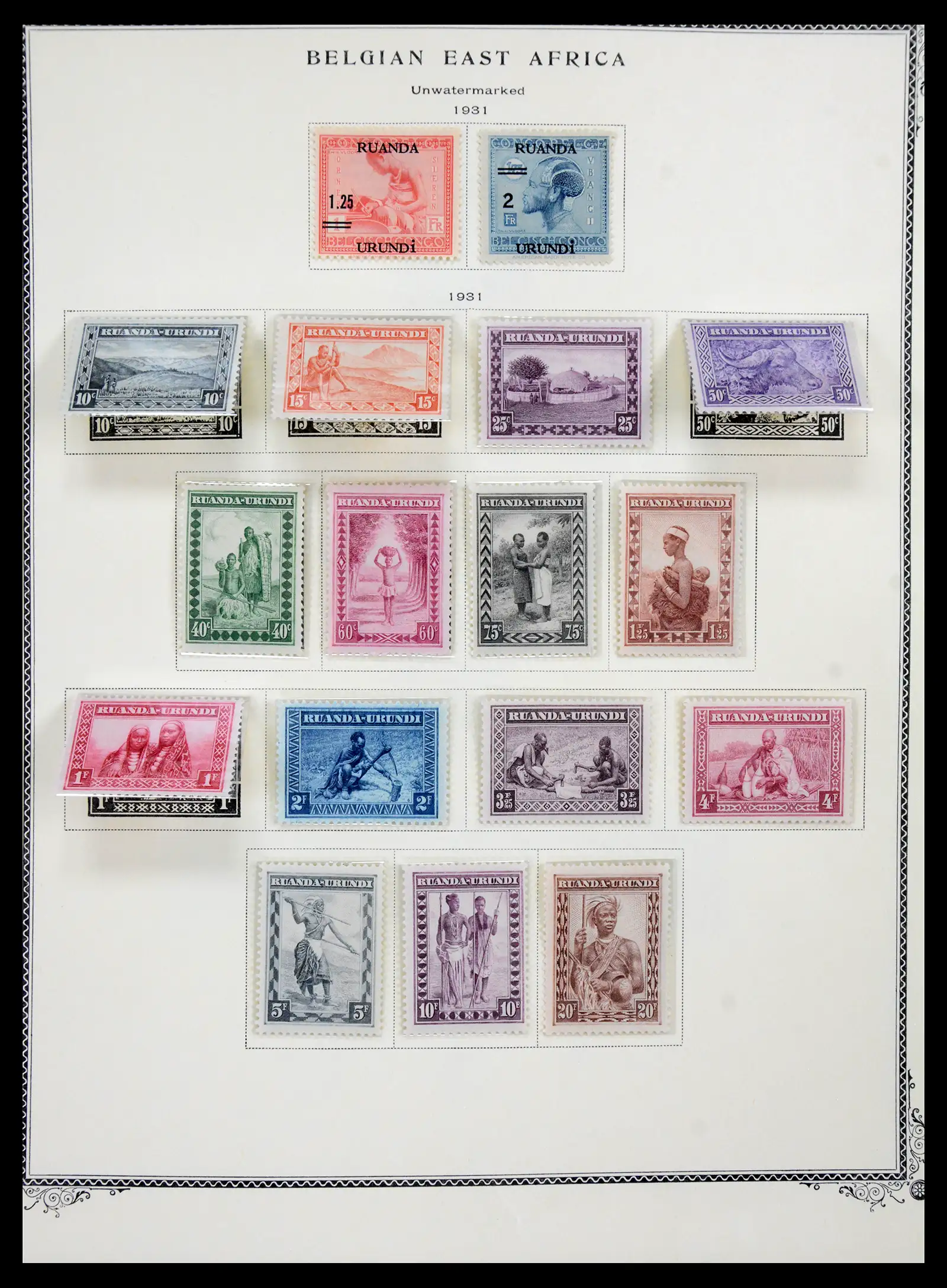 41180 0046 - Postzegelverzameling 41180 België en Congo 1849-1950.