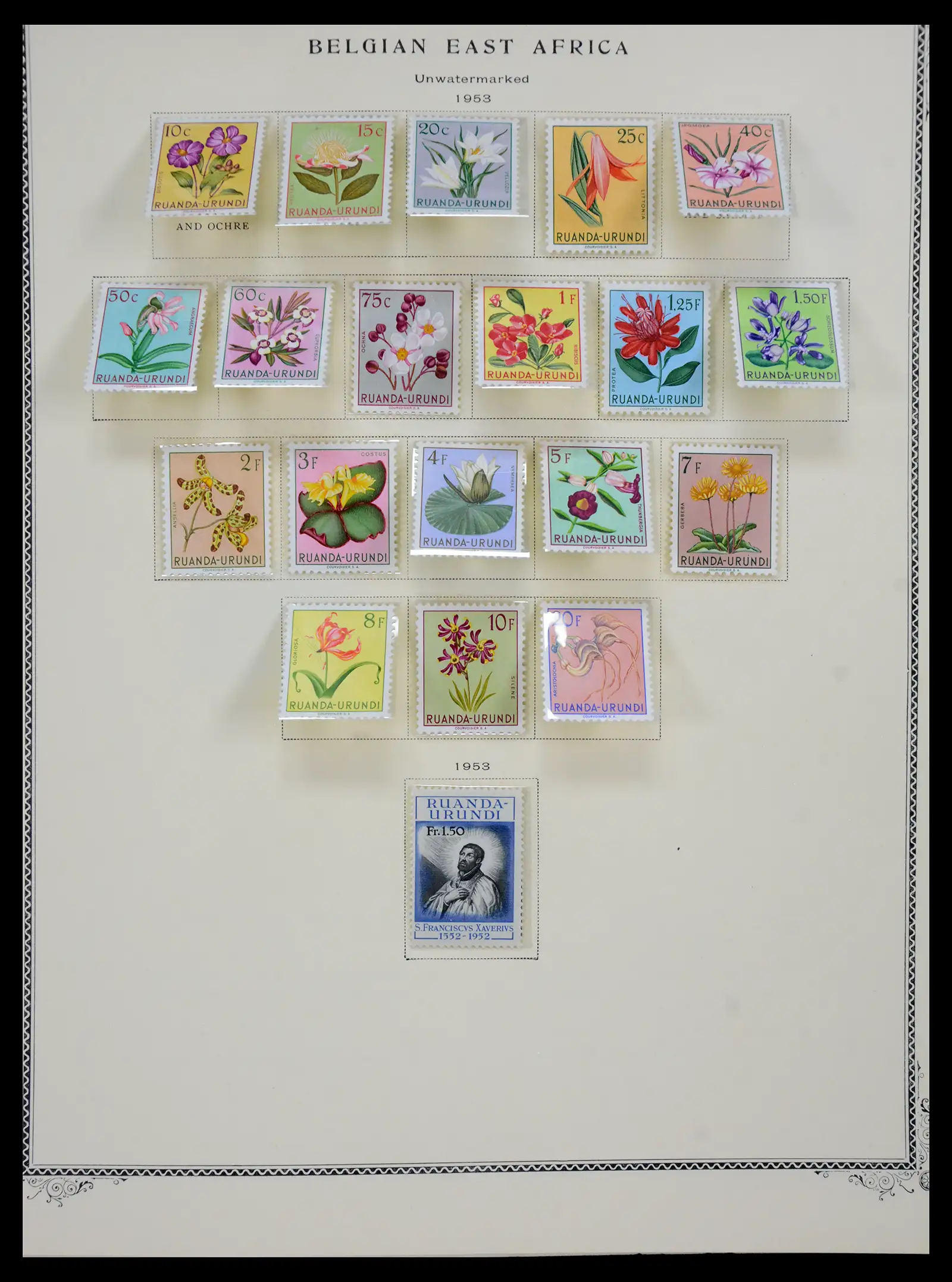 41180 0052 - Postzegelverzameling 41180 België en Congo 1849-1950.