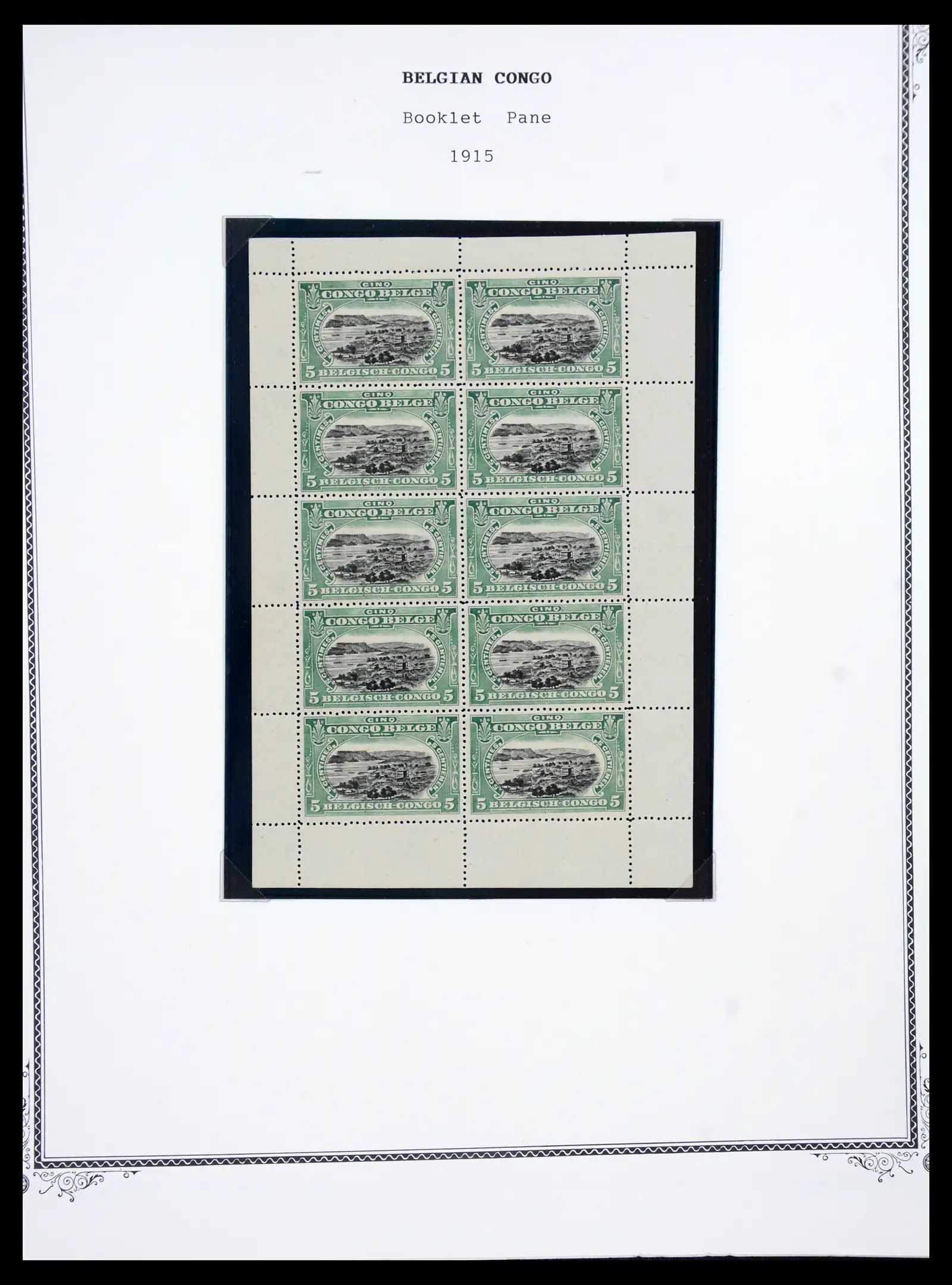 41180 0062 - Postzegelverzameling 41180 België en Congo 1849-1950.