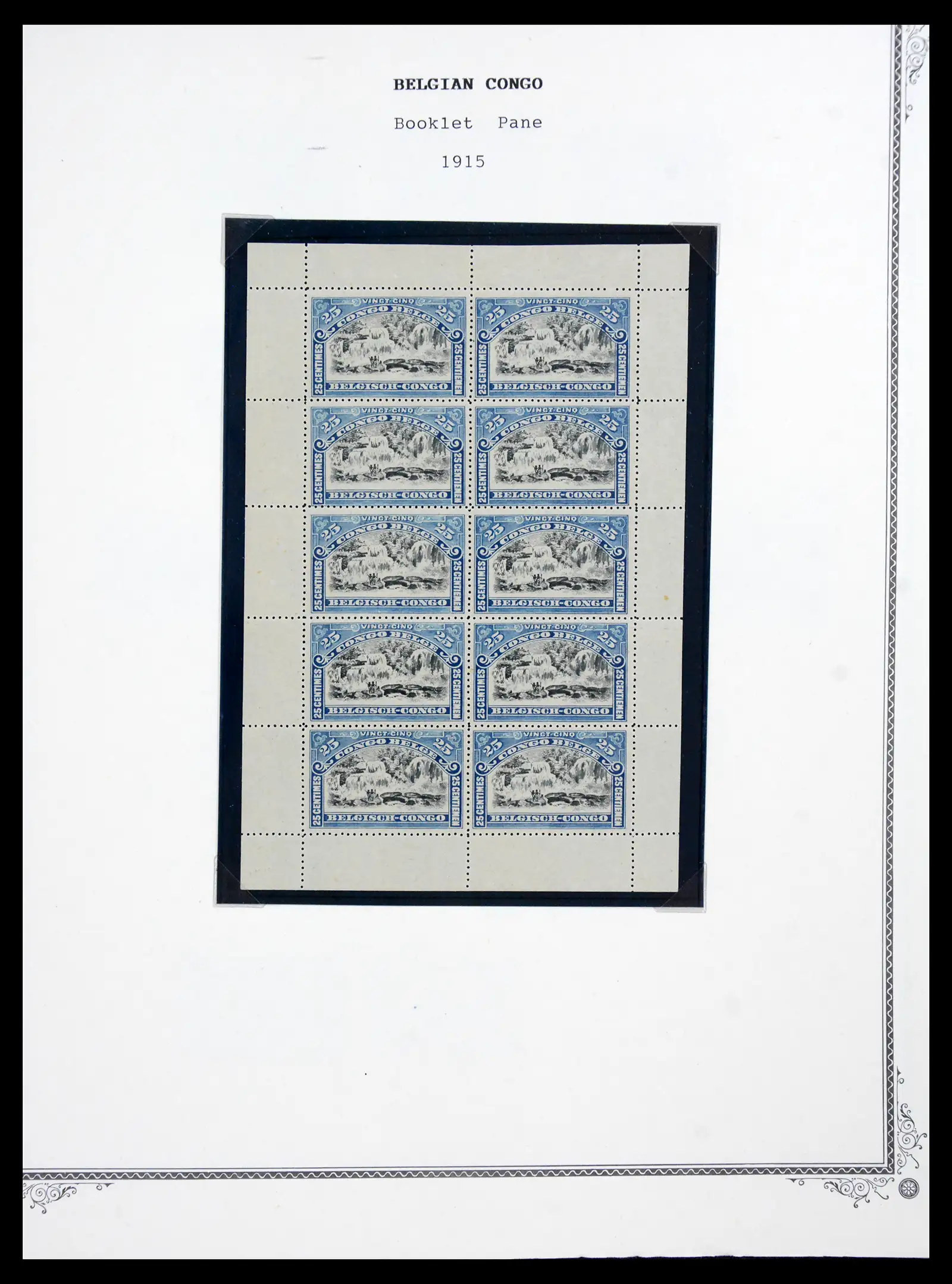 41180 0064 - Postzegelverzameling 41180 België en Congo 1849-1950.