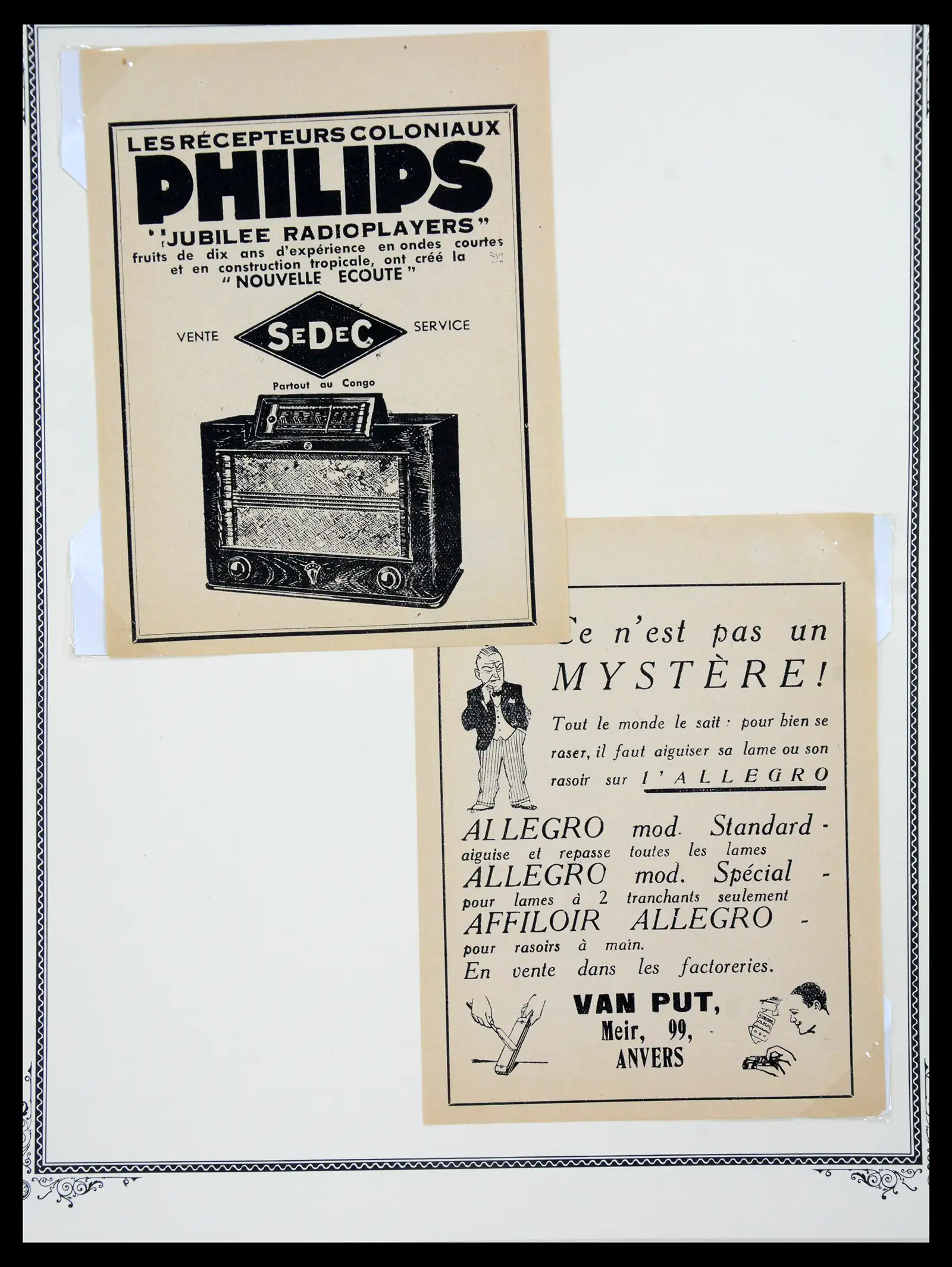 41180 0078 - Postzegelverzameling 41180 België en Congo 1849-1950.