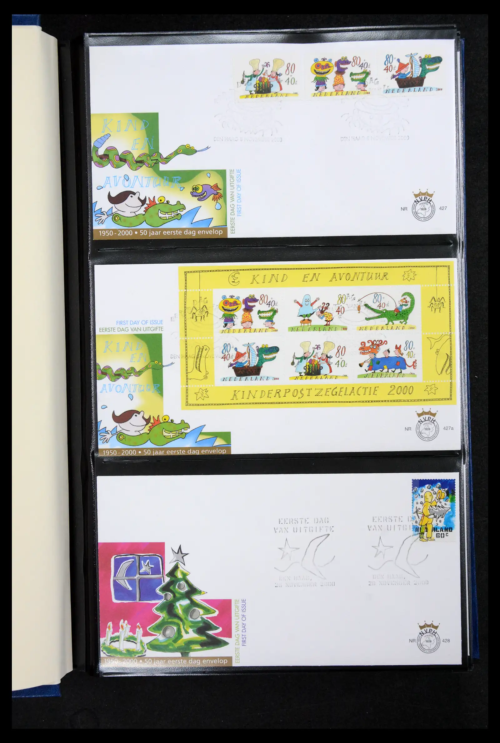 41181 0001 - Stamp collection 41181 Netherlands fdc-collection 2000-2012.