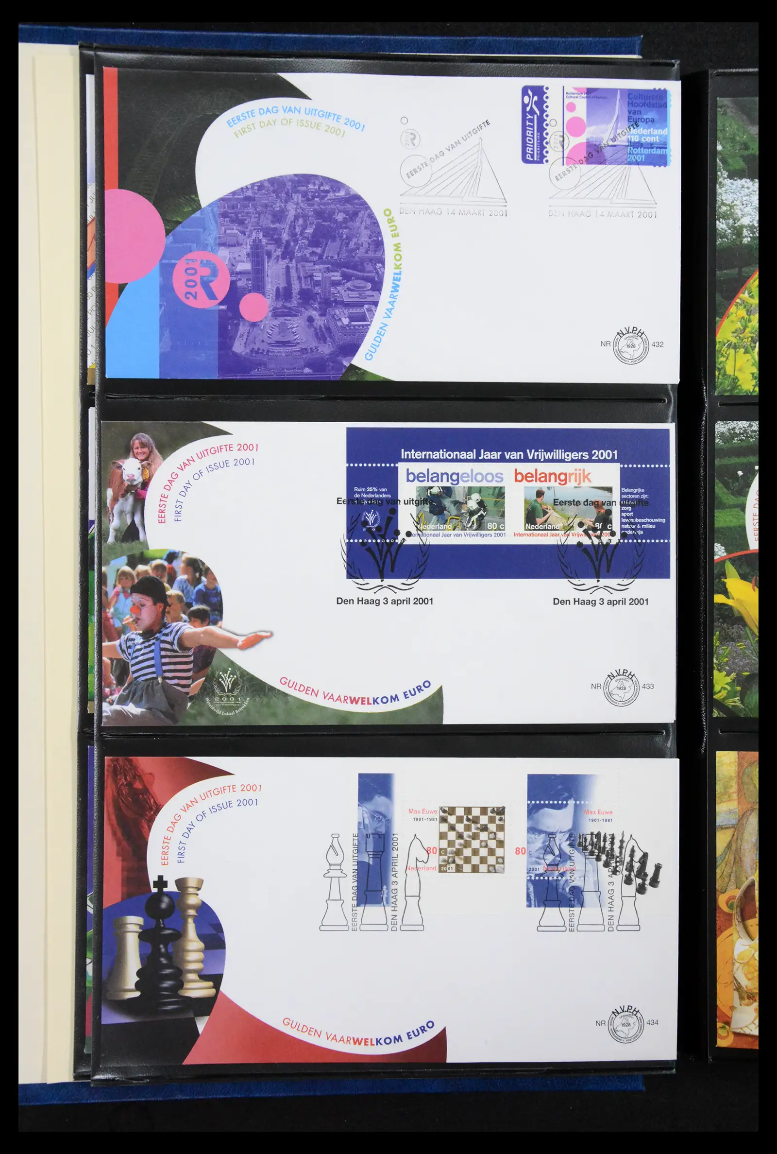 41181 0004 - Stamp collection 41181 Netherlands fdc-collection 2000-2012.