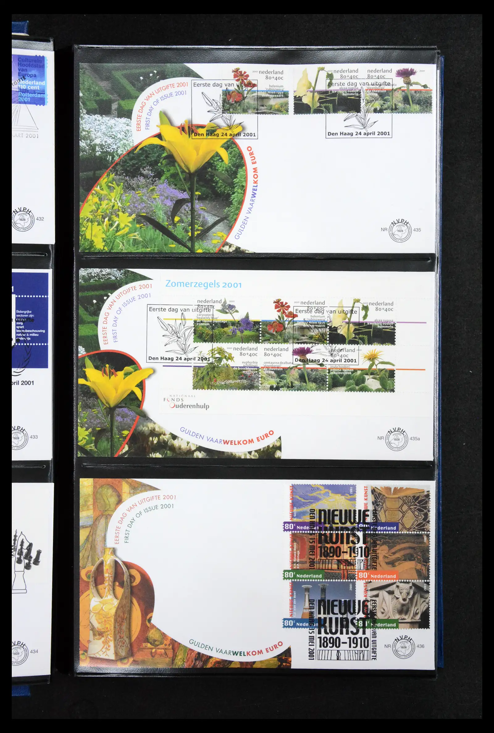 41181 0005 - Stamp collection 41181 Netherlands fdc-collection 2000-2012.