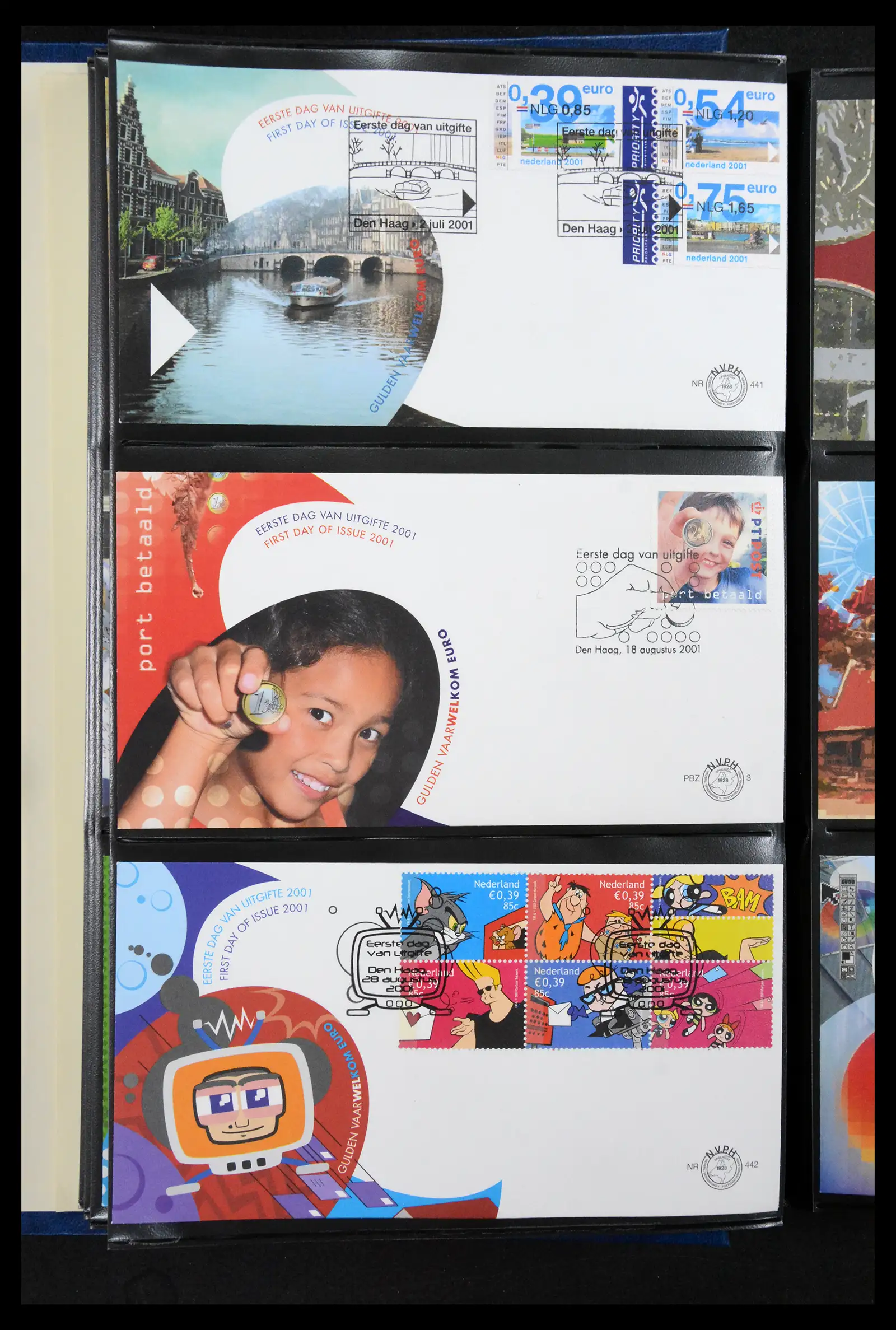41181 0008 - Stamp collection 41181 Netherlands fdc-collection 2000-2012.