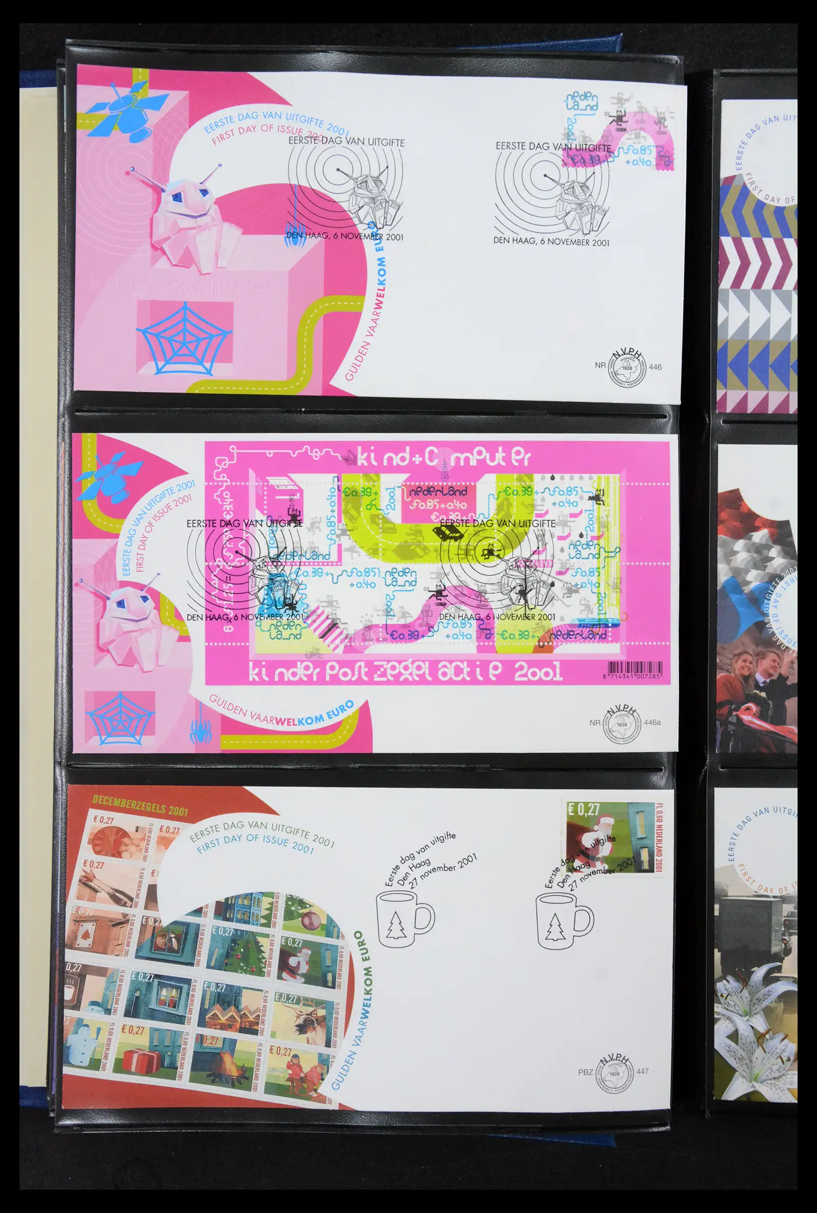 41181 0010 - Stamp collection 41181 Netherlands fdc-collection 2000-2012.