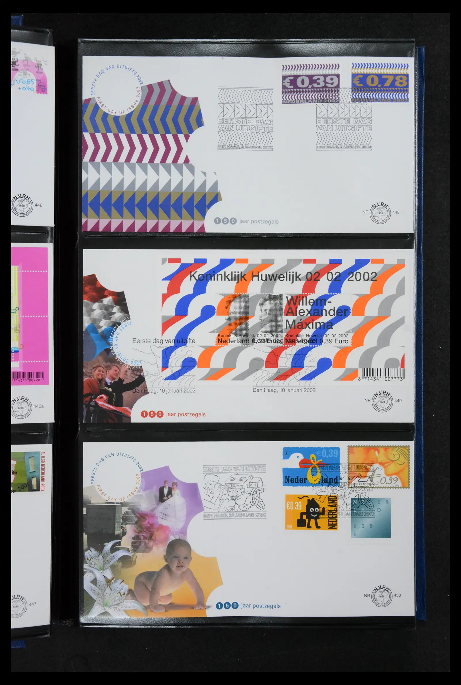 41181 0011 - Stamp collection 41181 Netherlands fdc-collection 2000-2012.