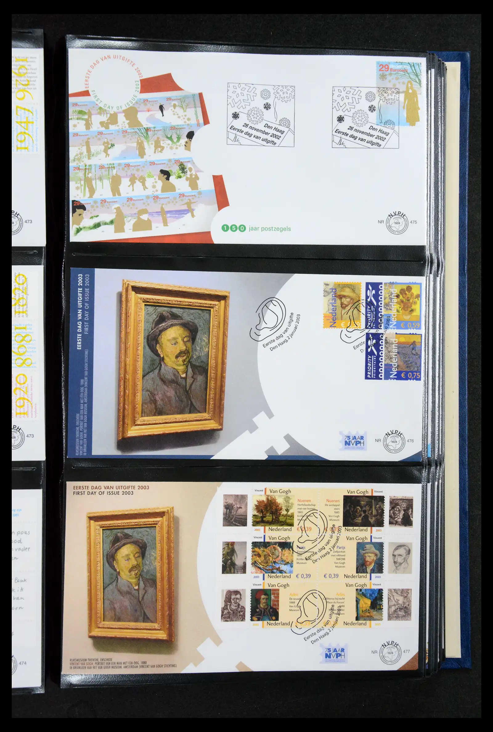 41181 0021 - Postzegelverzameling 41181 Nederland fdc-collectie 2000-2012.