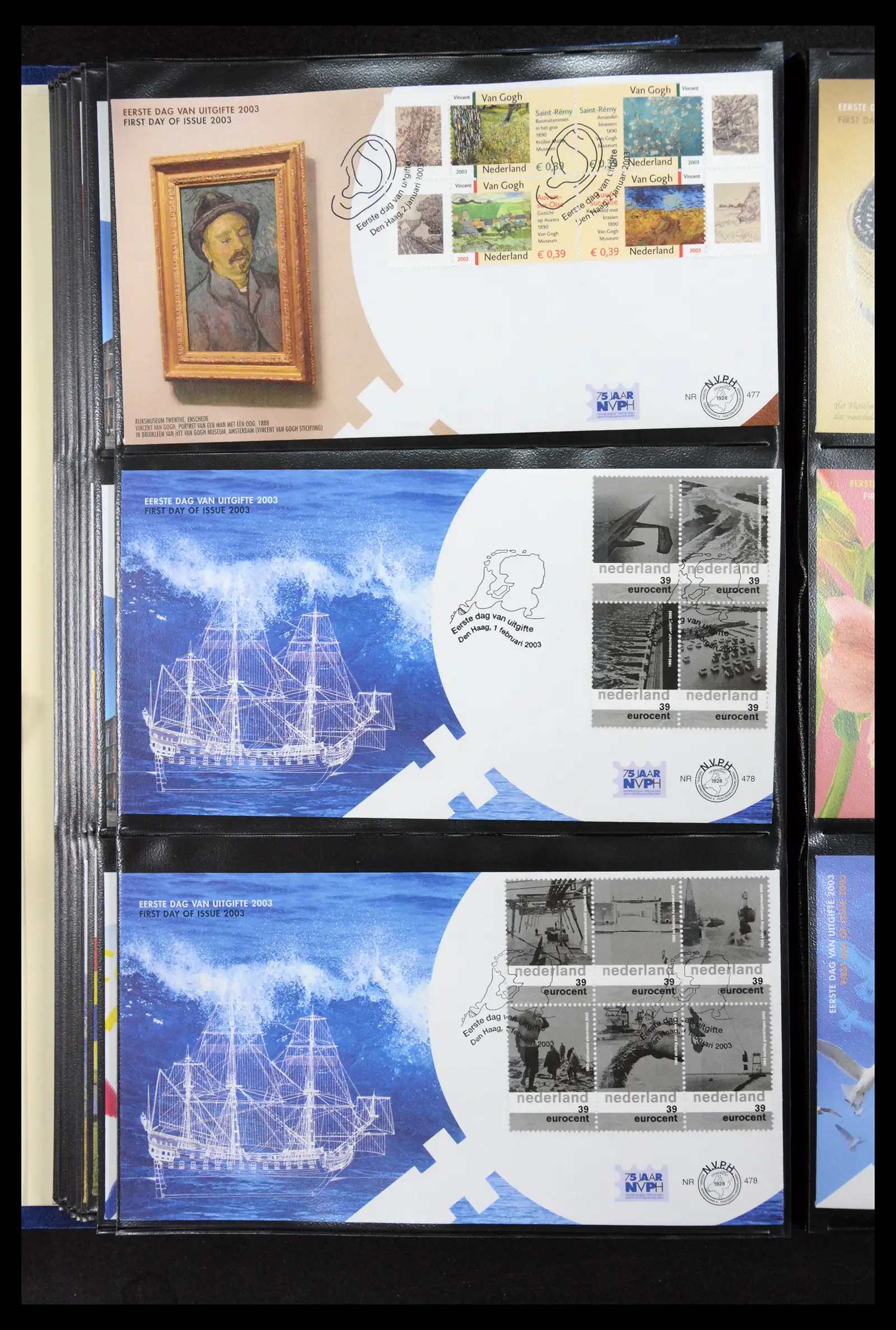 41181 0022 - Postzegelverzameling 41181 Nederland fdc-collectie 2000-2012.