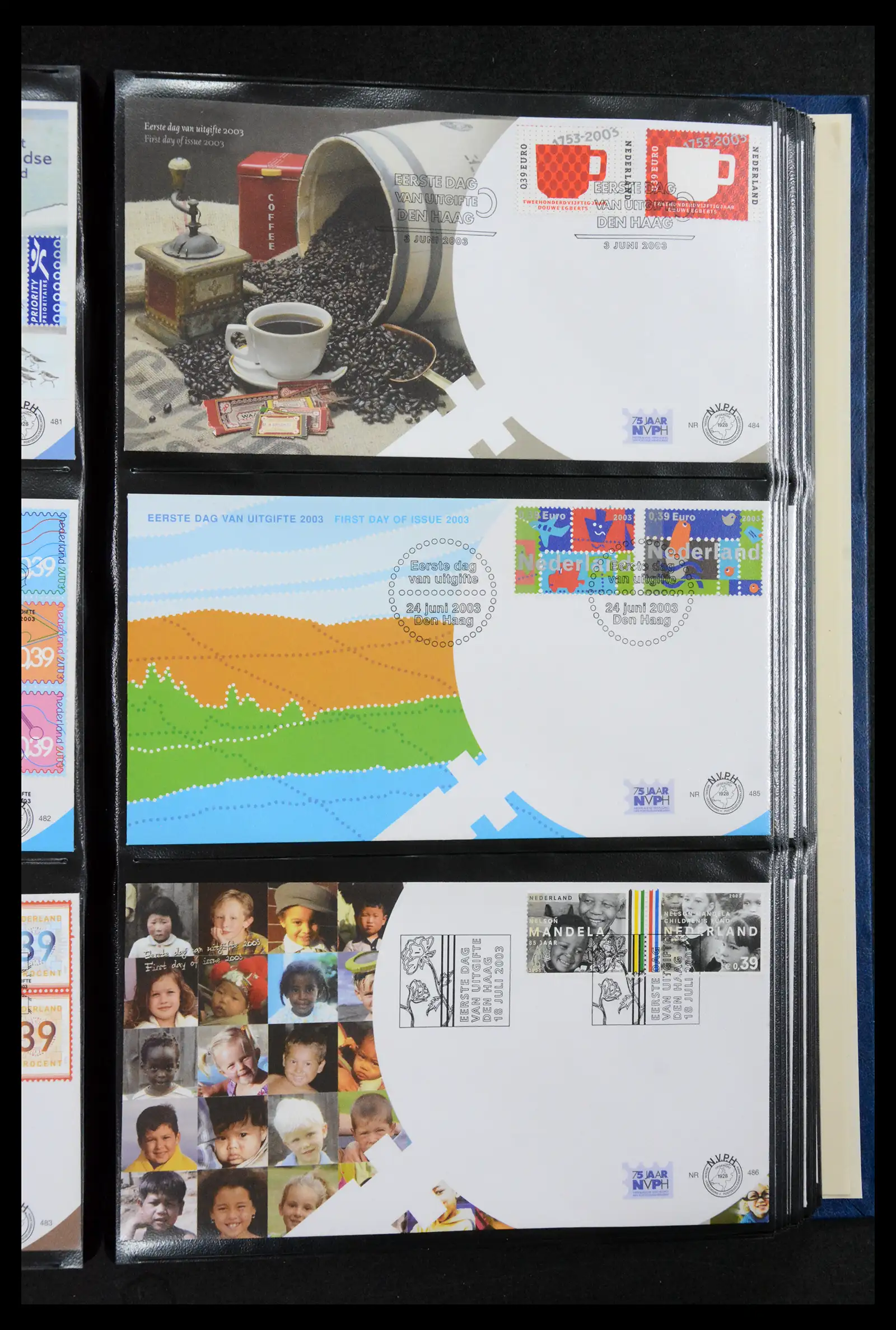 41181 0025 - Postzegelverzameling 41181 Nederland fdc-collectie 2000-2012.