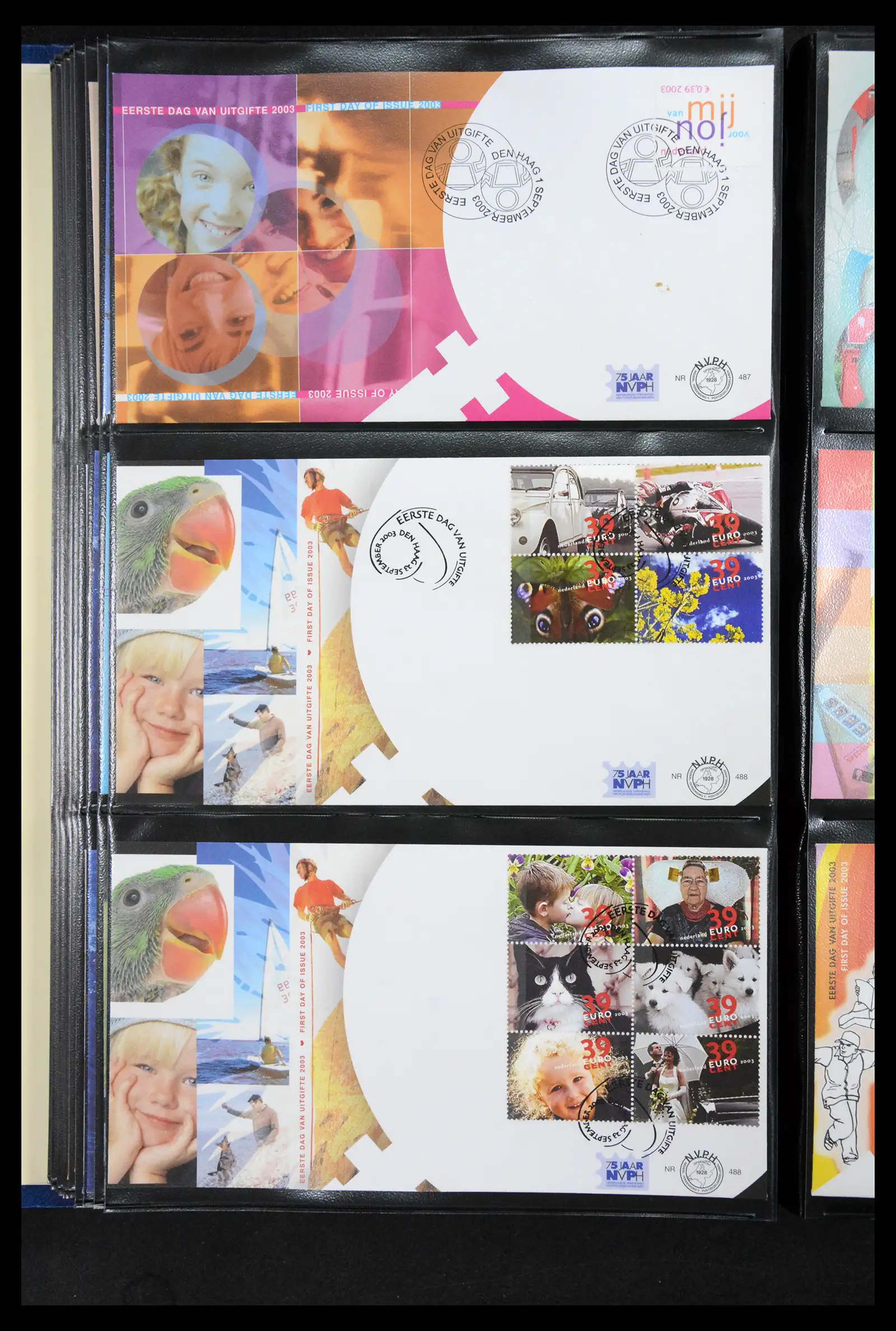 41181 0026 - Postzegelverzameling 41181 Nederland fdc-collectie 2000-2012.