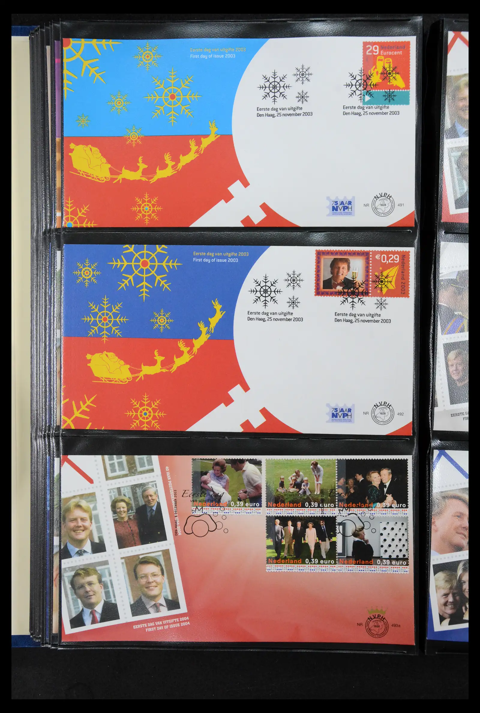 41181 0028 - Postzegelverzameling 41181 Nederland fdc-collectie 2000-2012.