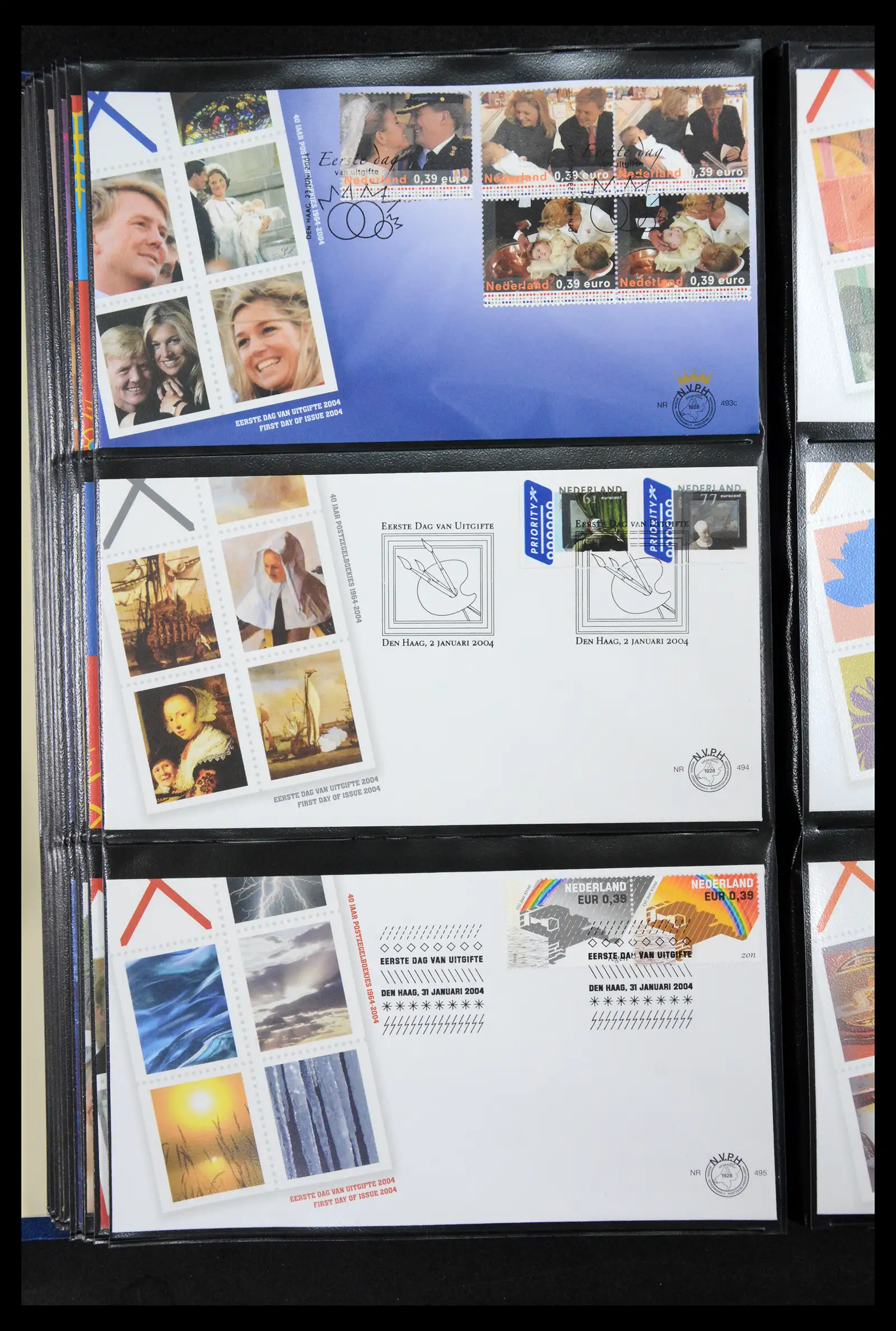 41181 0030 - Postzegelverzameling 41181 Nederland fdc-collectie 2000-2012.