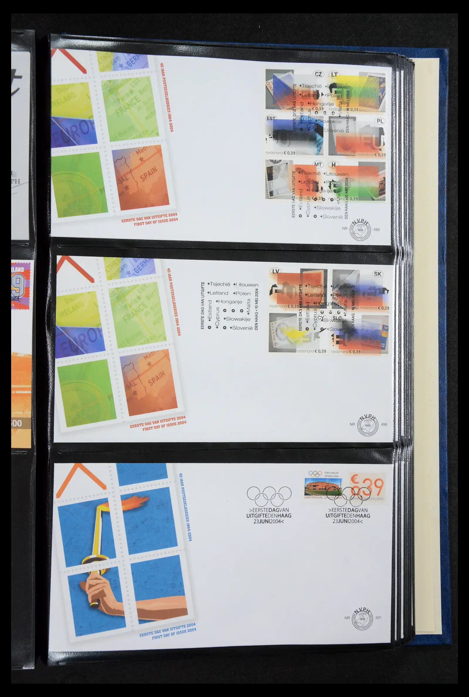 41181 0033 - Postzegelverzameling 41181 Nederland fdc-collectie 2000-2012.