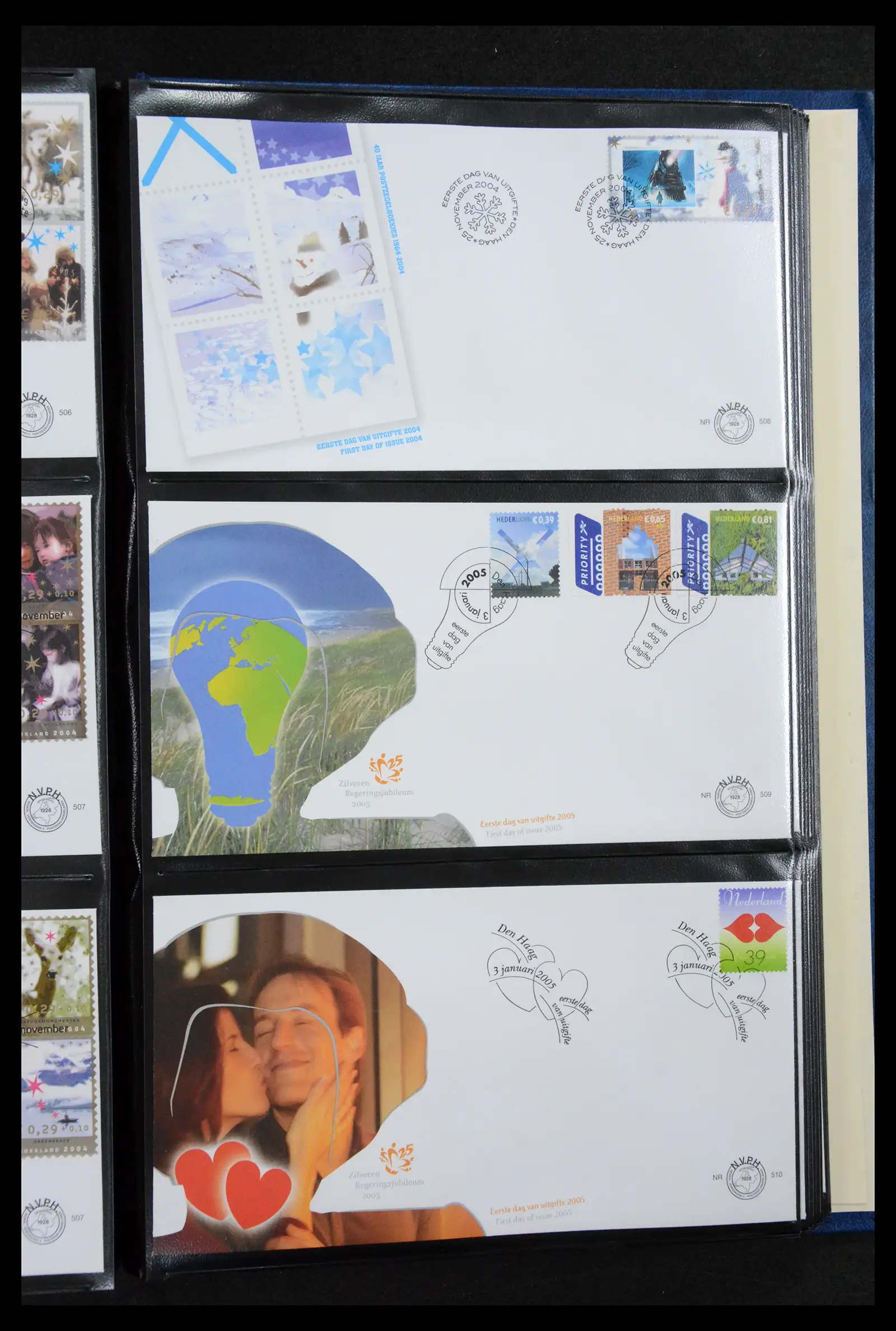 41181 0037 - Postzegelverzameling 41181 Nederland fdc-collectie 2000-2012.