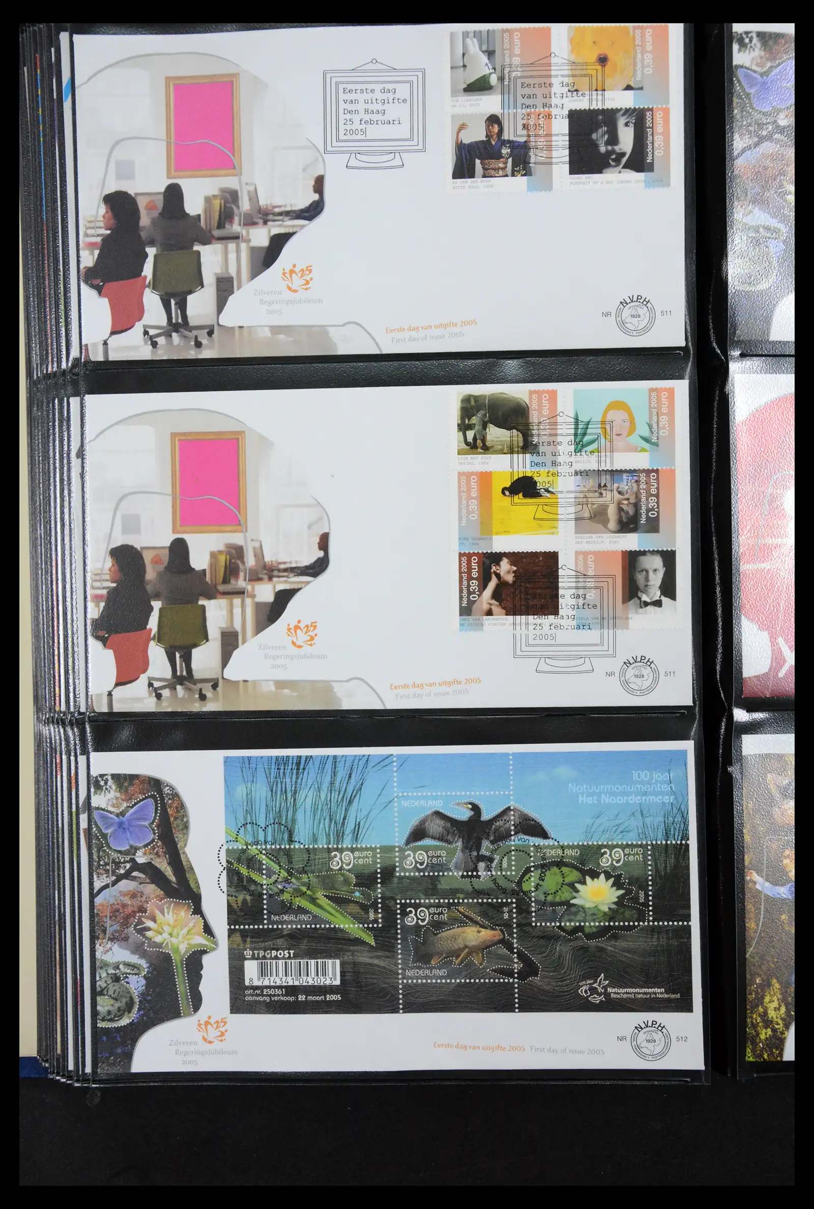 41181 0038 - Postzegelverzameling 41181 Nederland fdc-collectie 2000-2012.