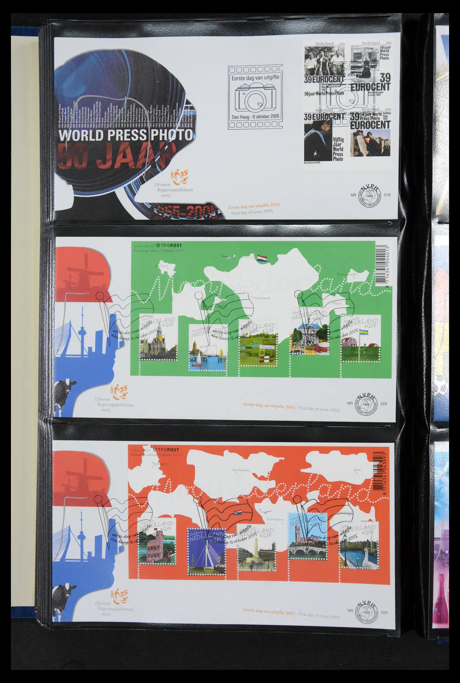 41181 0042 - Postzegelverzameling 41181 Nederland fdc-collectie 2000-2012.