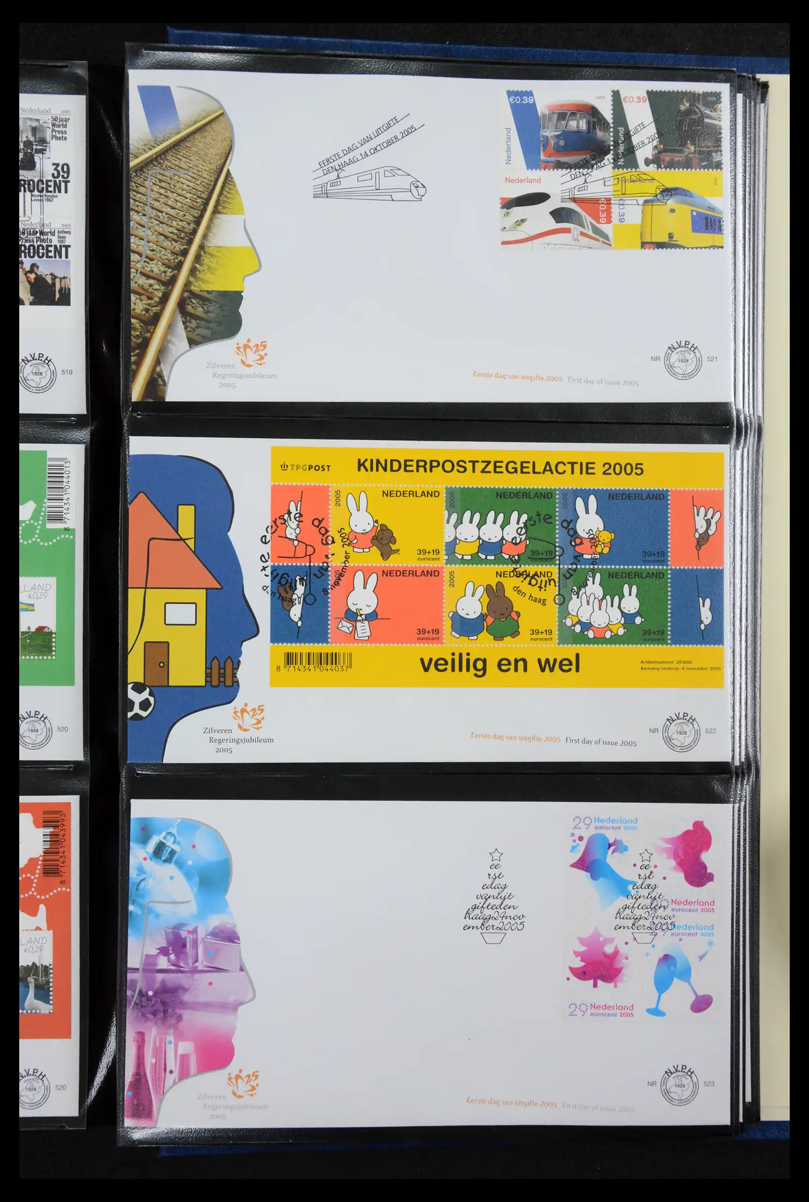 41181 0043 - Postzegelverzameling 41181 Nederland fdc-collectie 2000-2012.
