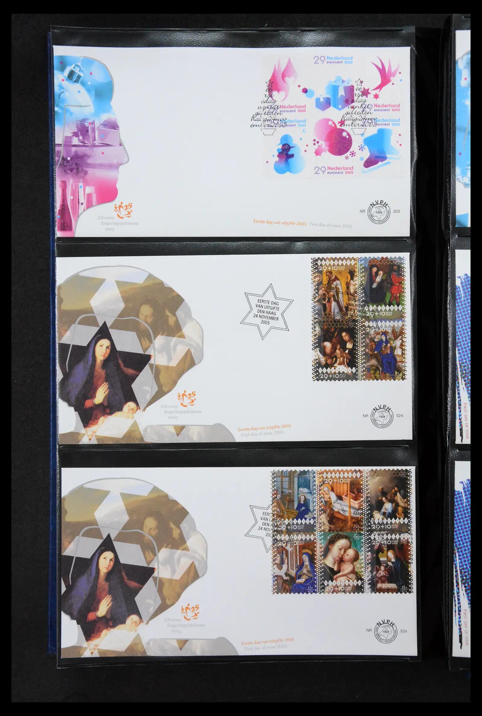 41181 0044 - Postzegelverzameling 41181 Nederland fdc-collectie 2000-2012.
