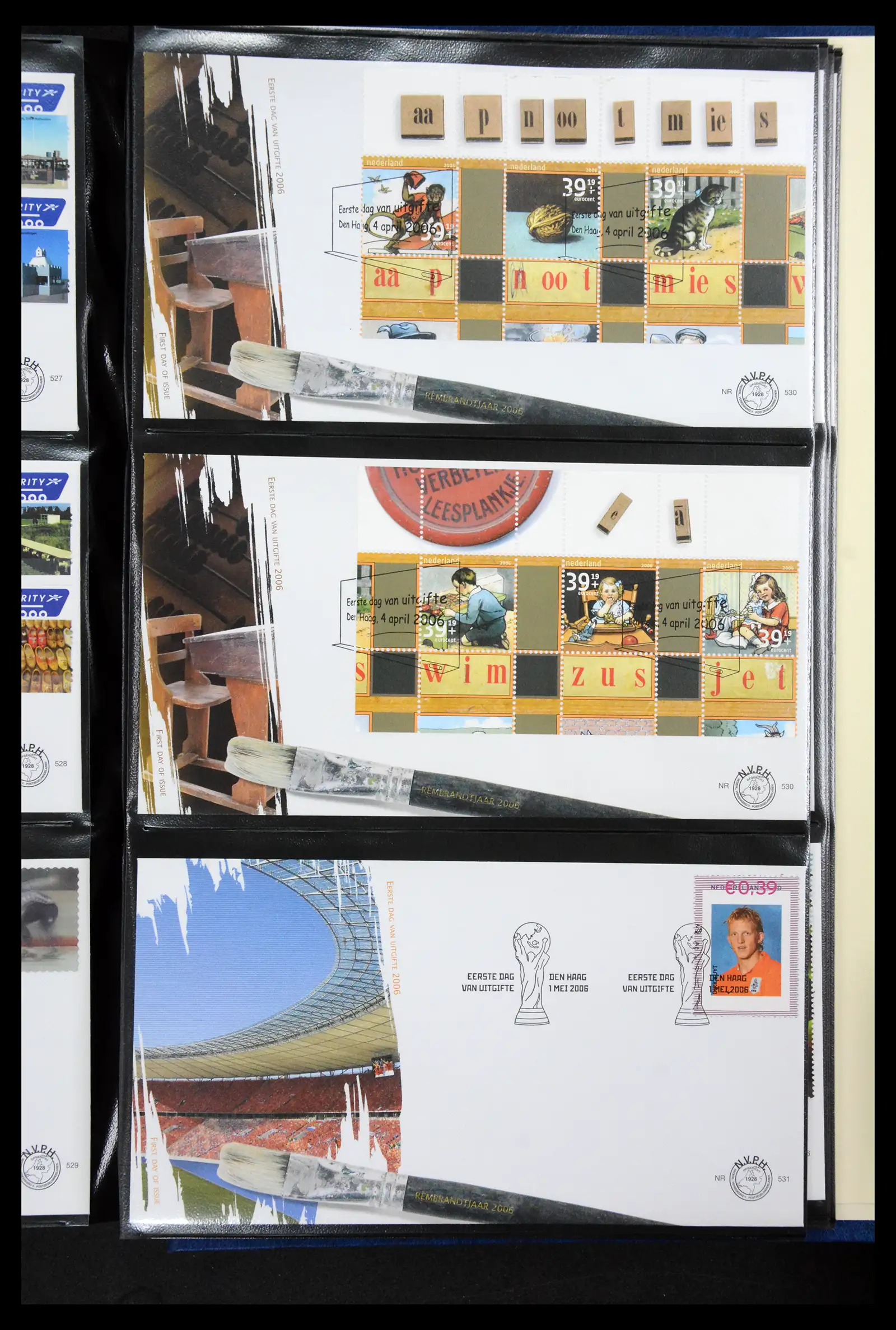 41181 0047 - Postzegelverzameling 41181 Nederland fdc-collectie 2000-2012.