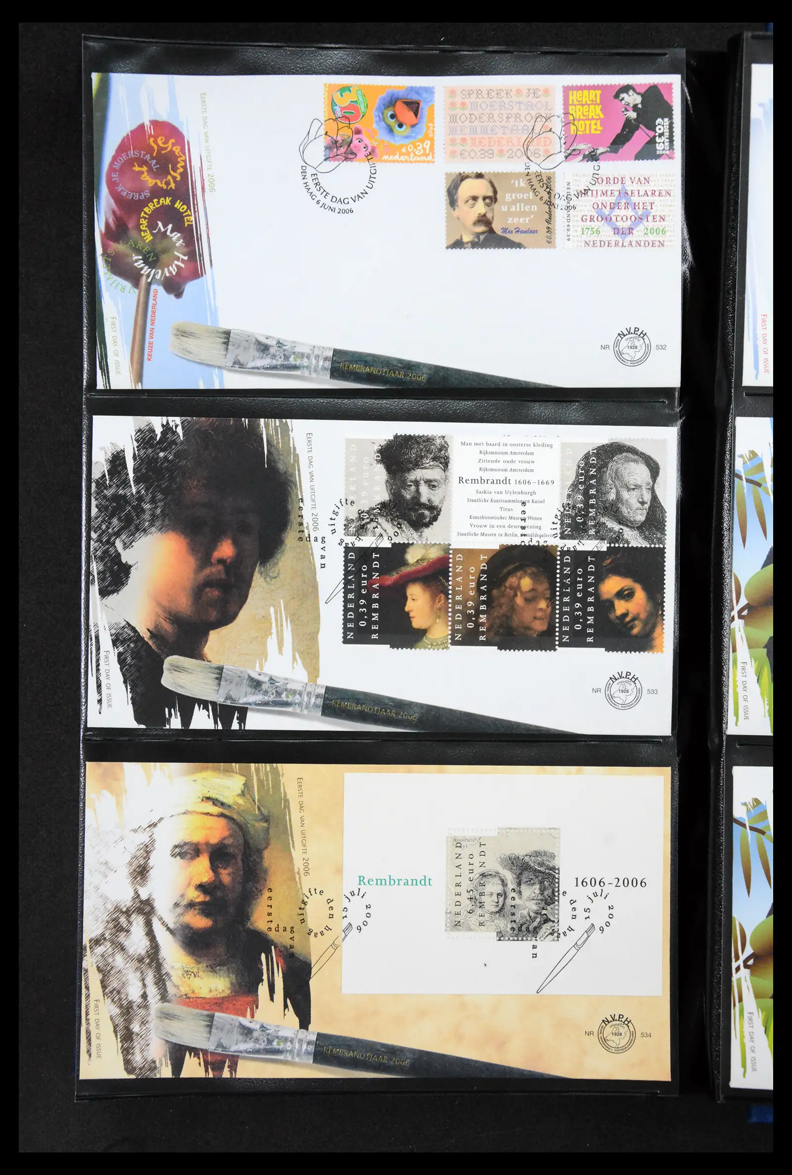 41181 0048 - Postzegelverzameling 41181 Nederland fdc-collectie 2000-2012.