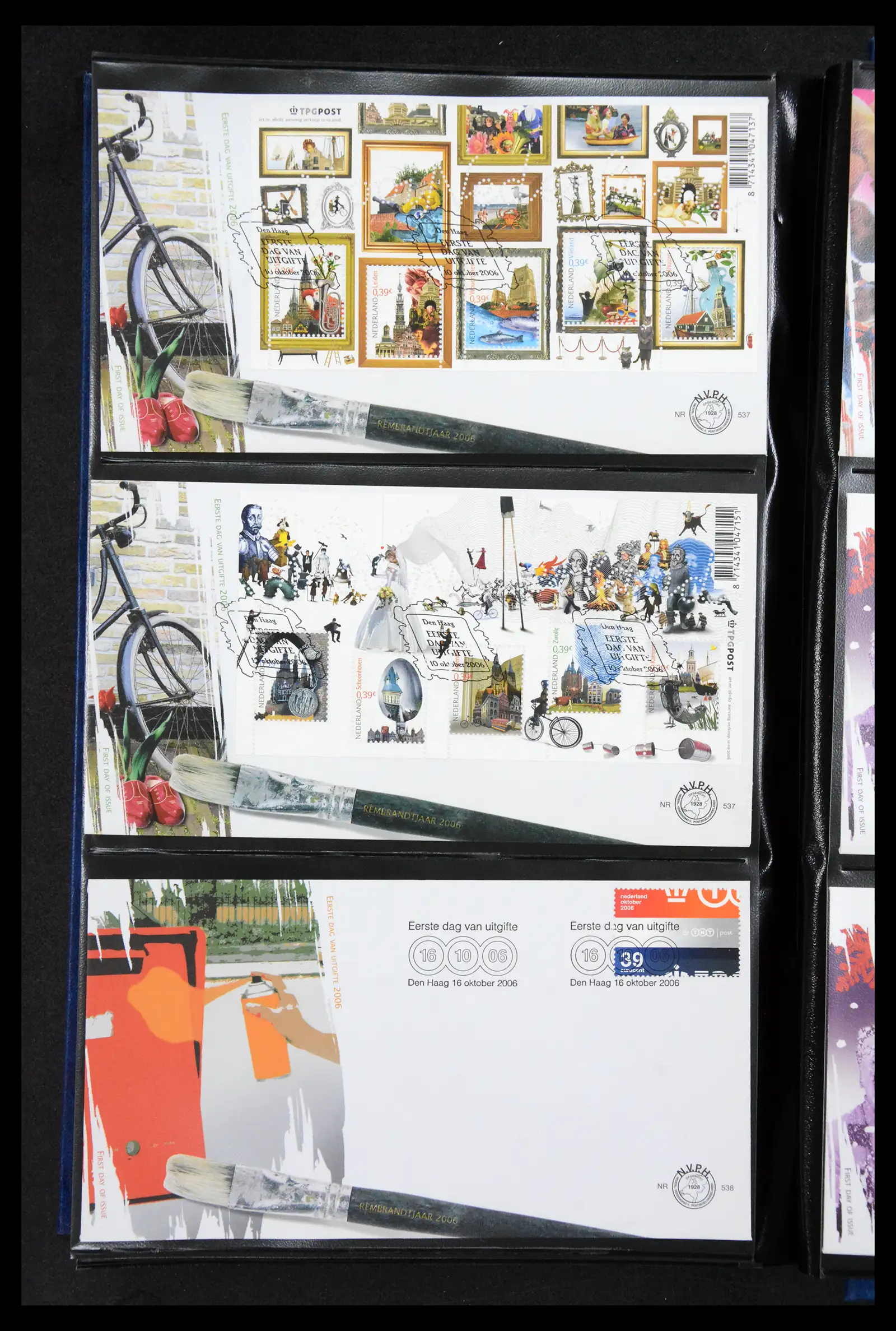 41181 0050 - Postzegelverzameling 41181 Nederland fdc-collectie 2000-2012.