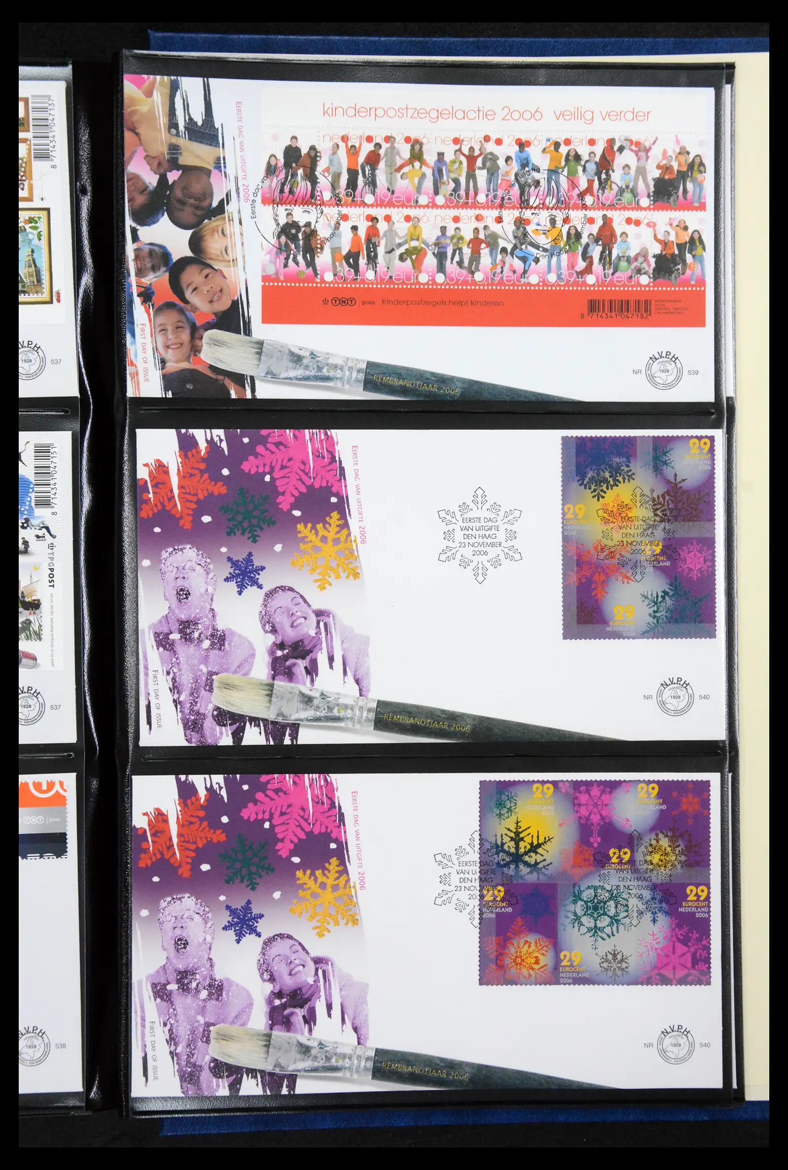 41181 0051 - Postzegelverzameling 41181 Nederland fdc-collectie 2000-2012.