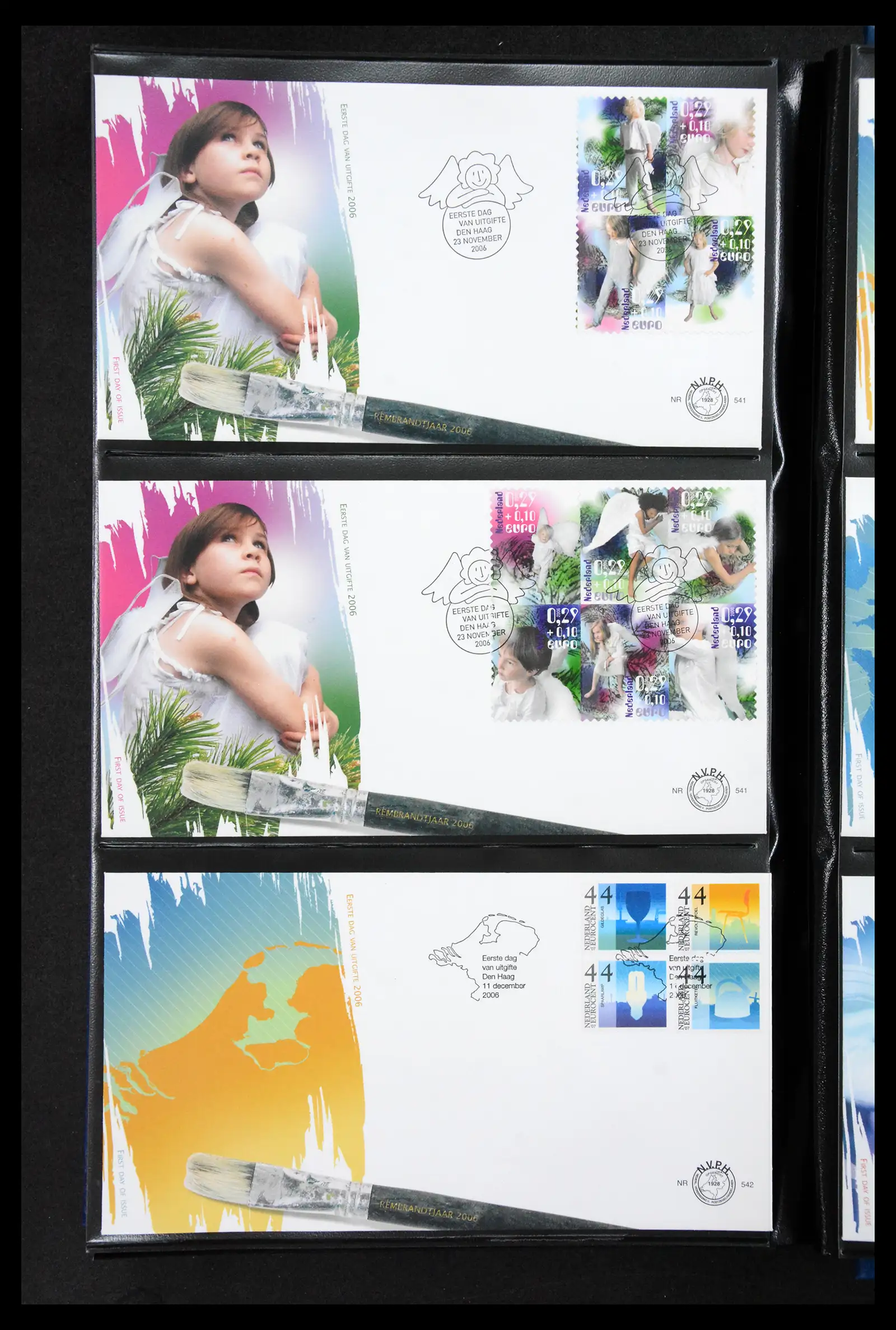 41181 0052 - Postzegelverzameling 41181 Nederland fdc-collectie 2000-2012.