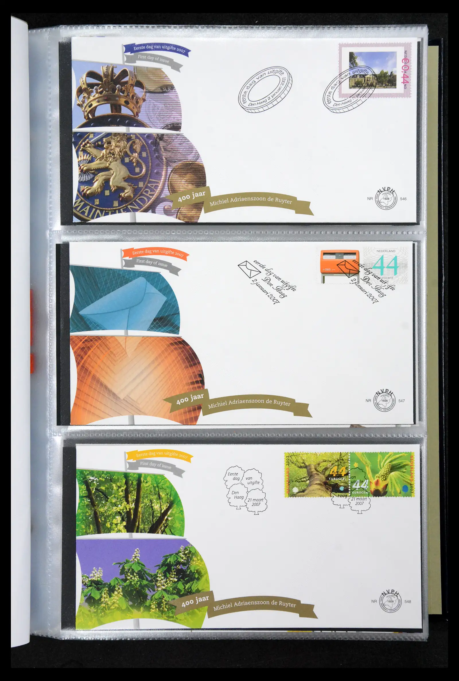 41181 0055 - Postzegelverzameling 41181 Nederland fdc-collectie 2000-2012.