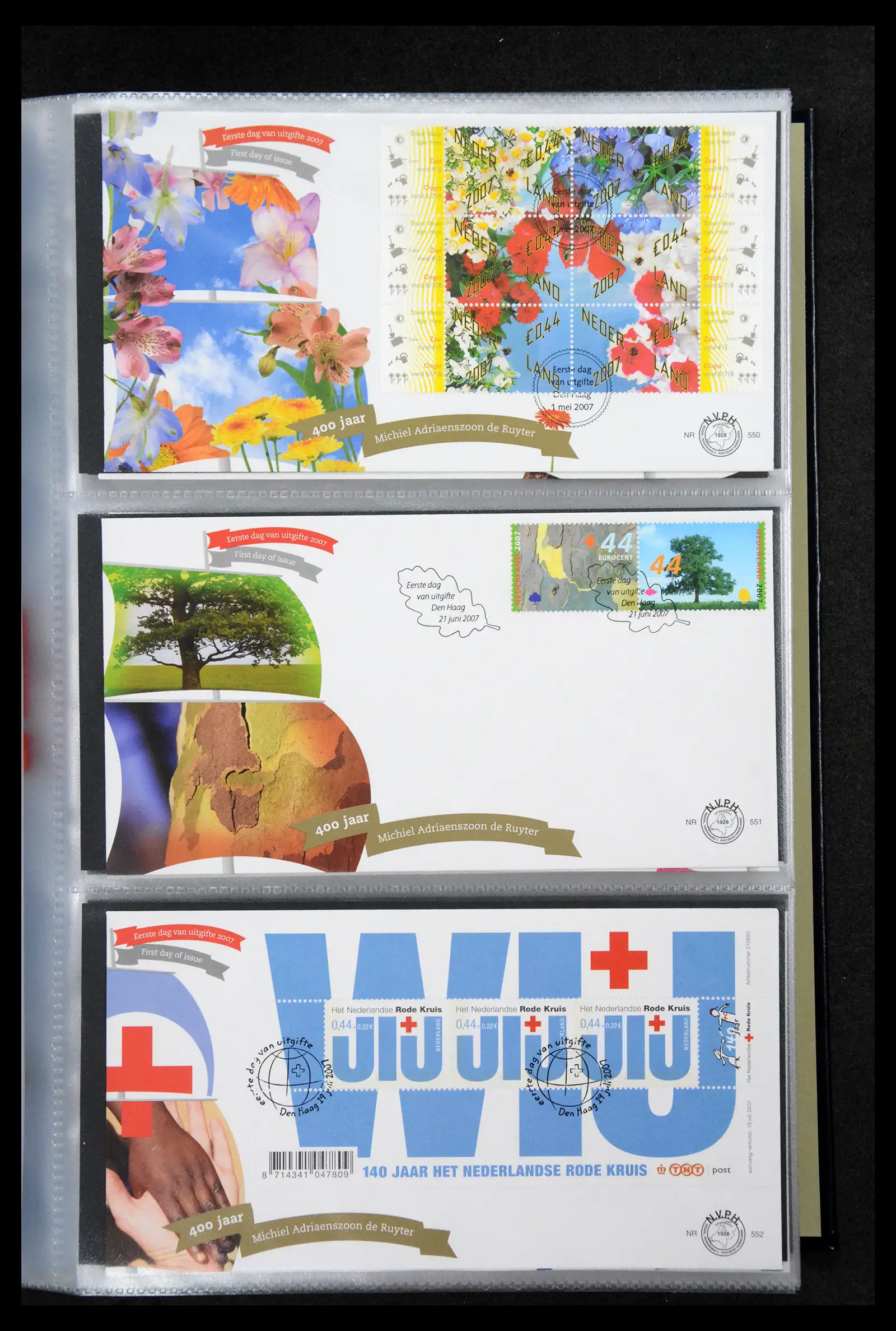 41181 0057 - Postzegelverzameling 41181 Nederland fdc-collectie 2000-2012.